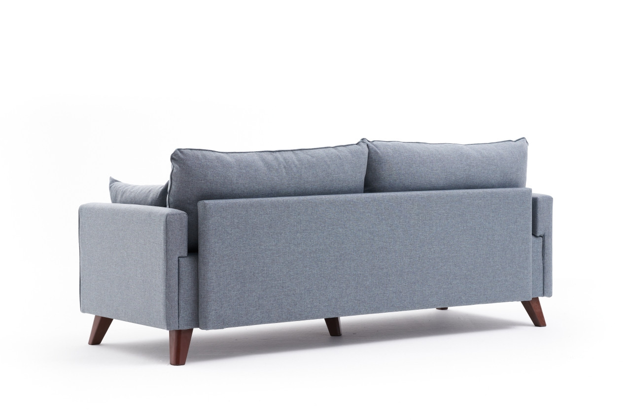 Bella Sofa 3-Sitzer Blau