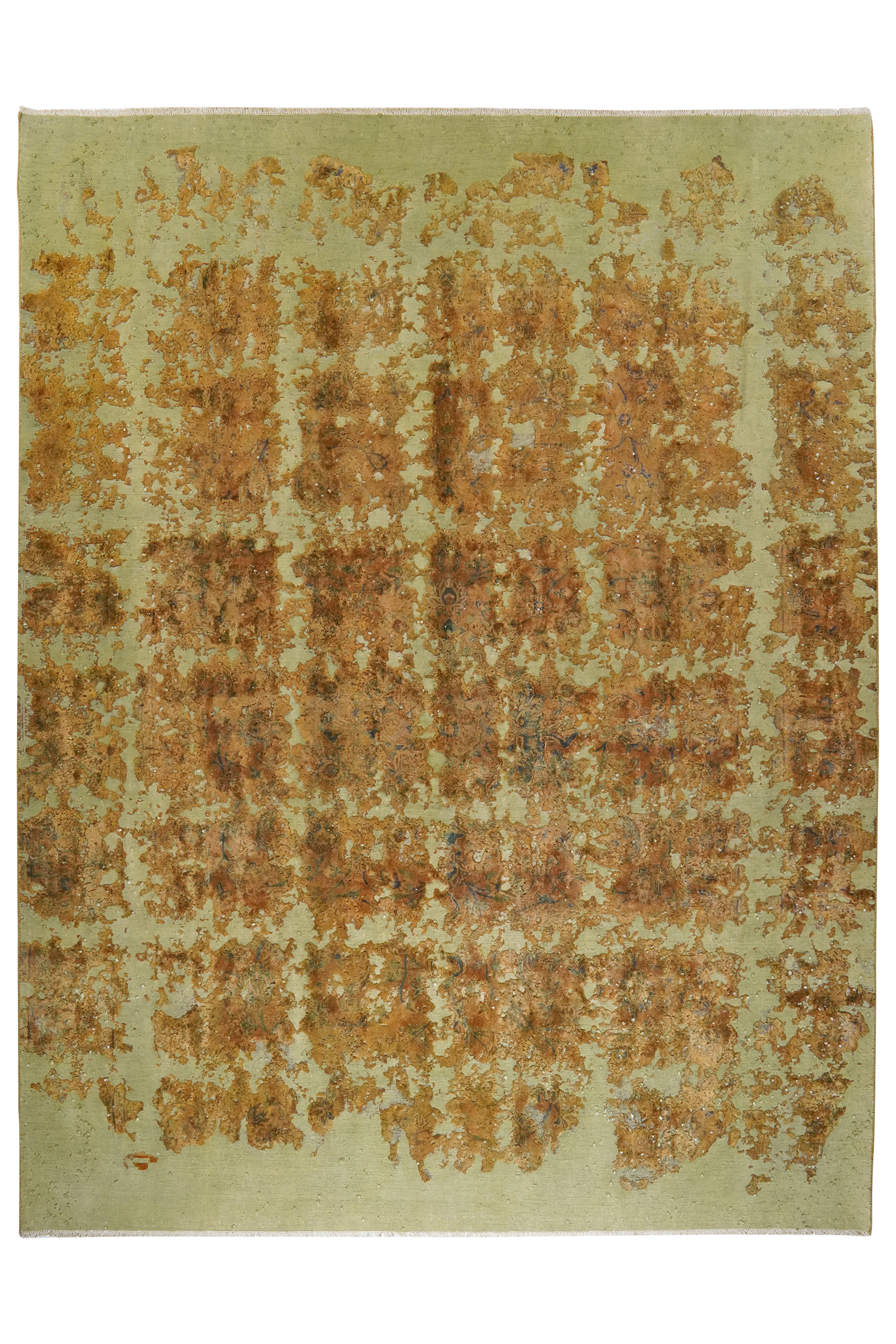 Vintage Rug Wool Multicolored