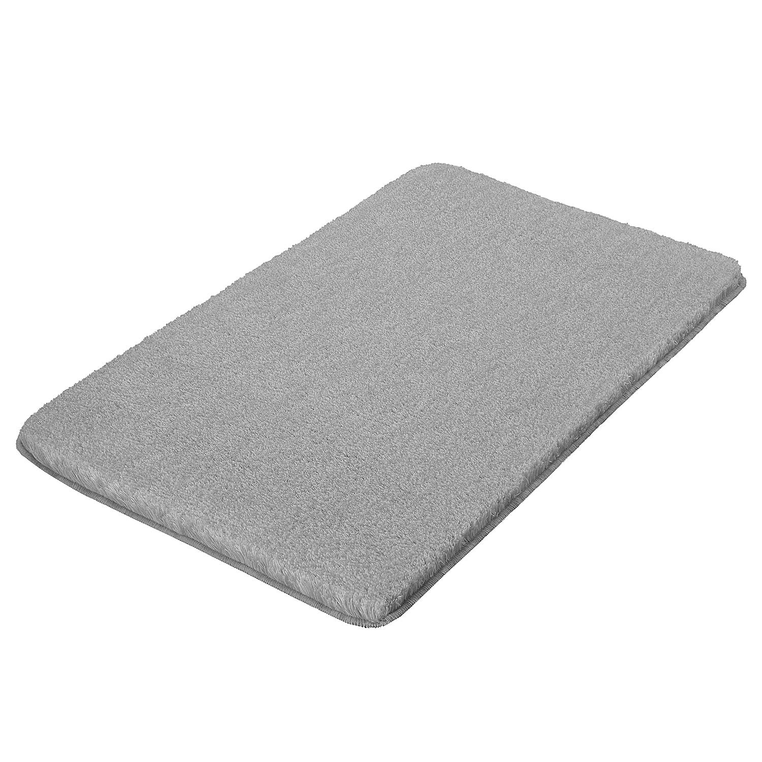 Relax Bath Mat Polyacrylic Grey 60x100cm