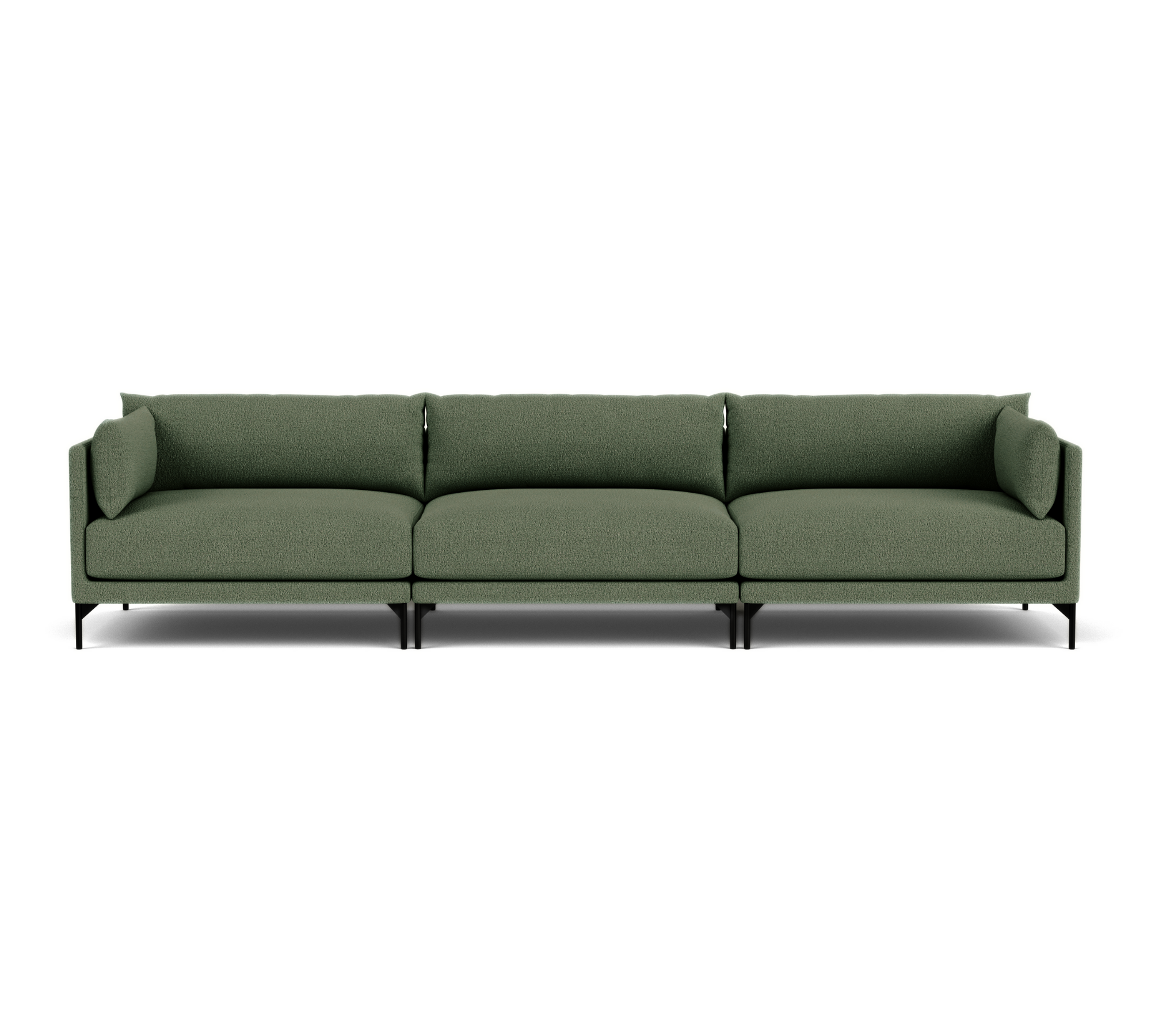 Vincent 1-Sitzer Eckmodul Links Cura Dark Green