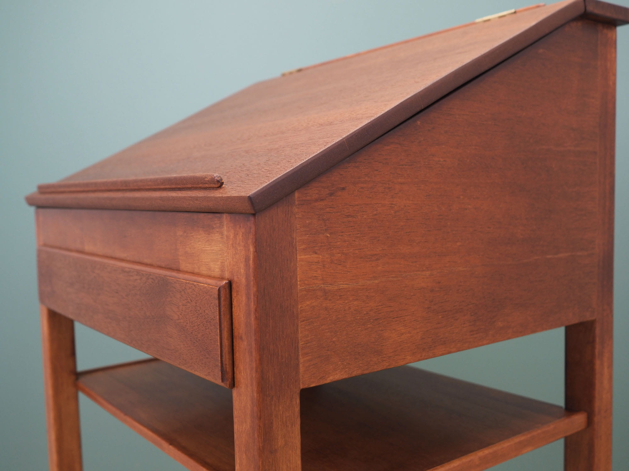 Secretaire in mogano anni '60