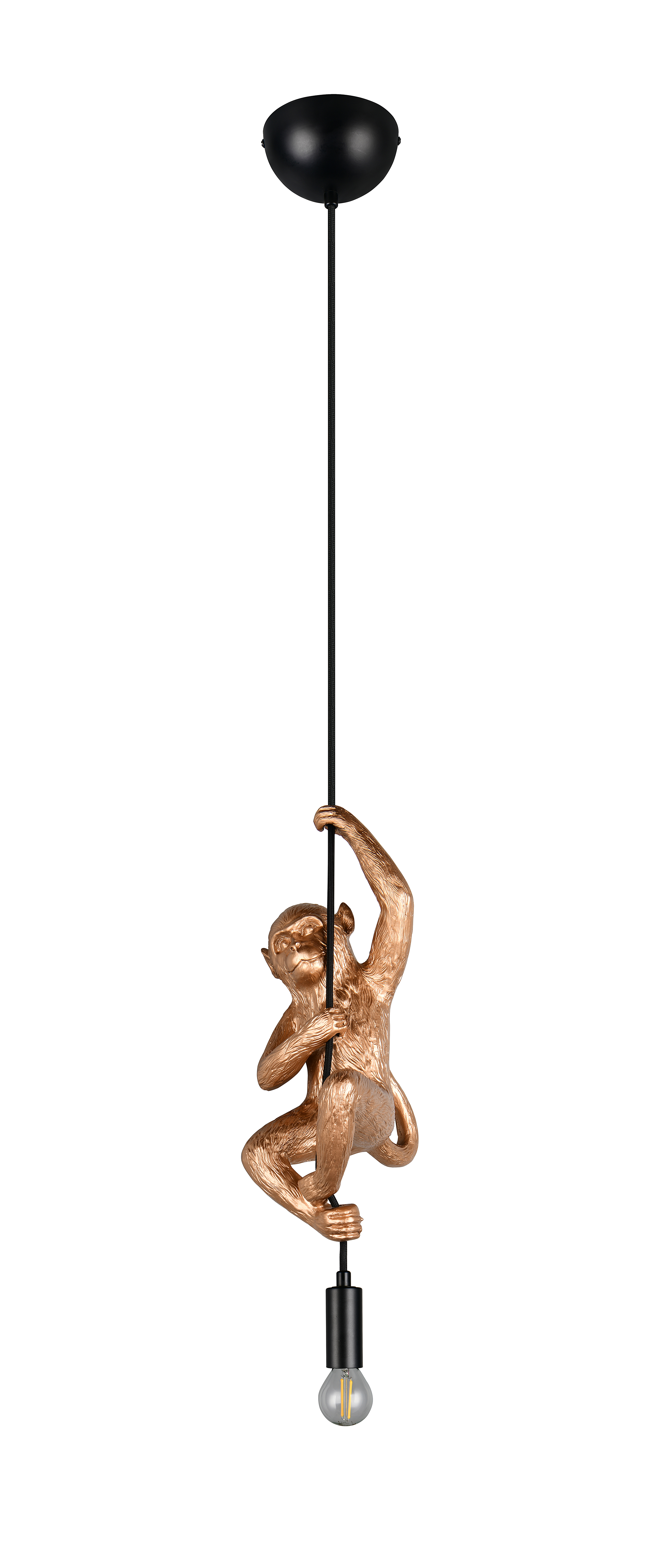 Pendelleuchte Fips Kunstharz 1-Flammig Gold