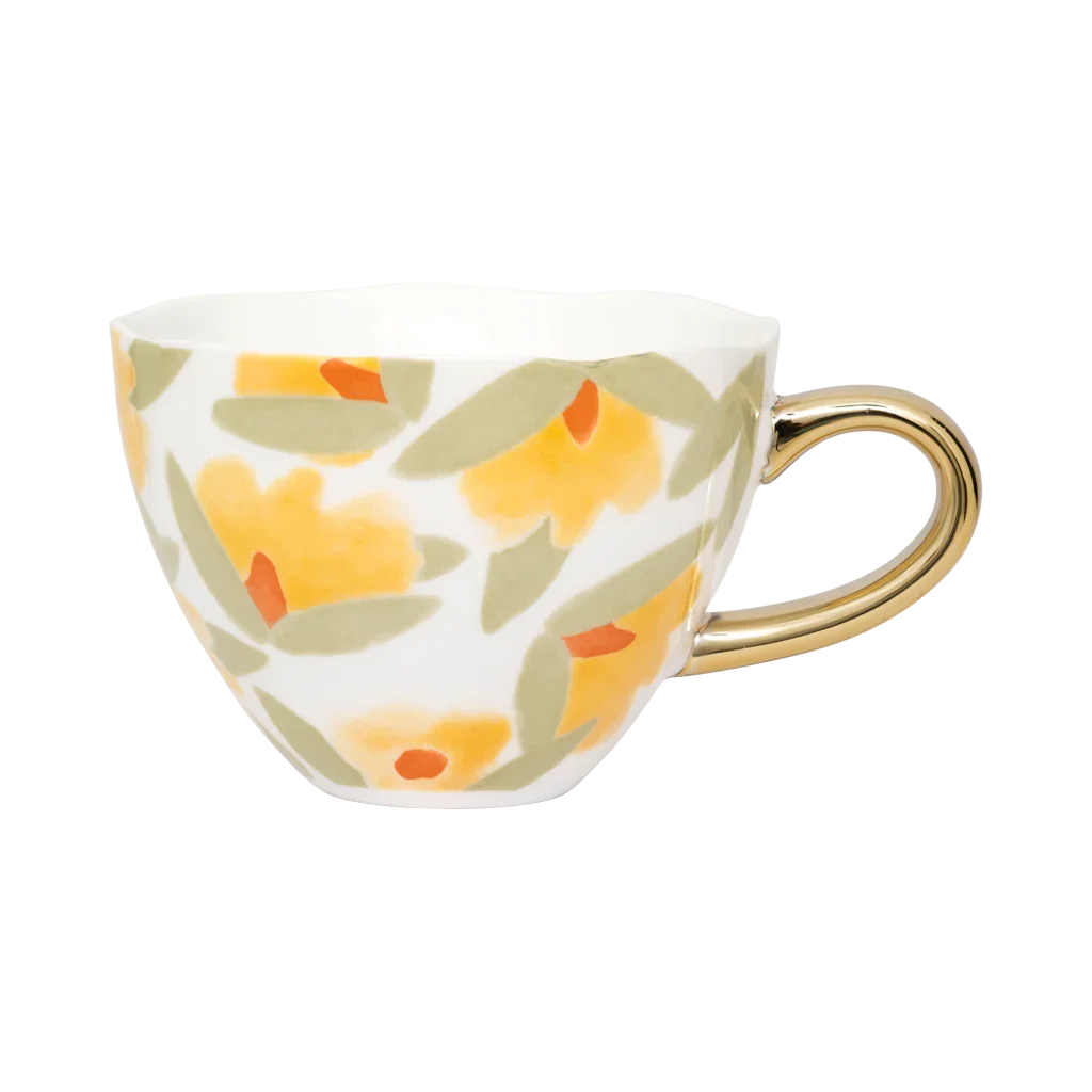 Guten Morgen Tasse Cappuccino/Tee Lilja Taglilie