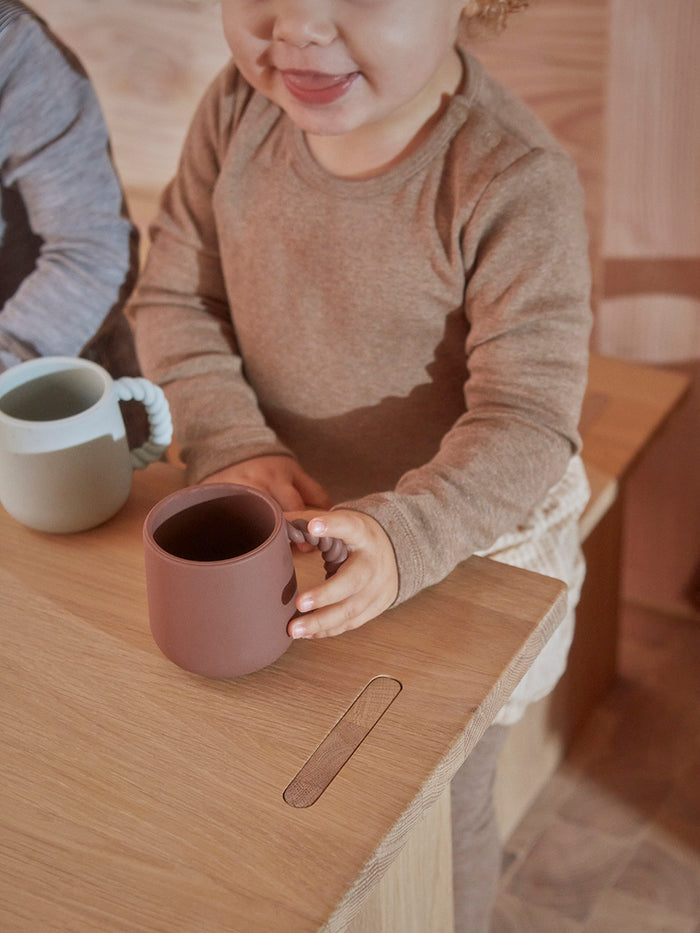 2x Mellow Cup Silicone Brown