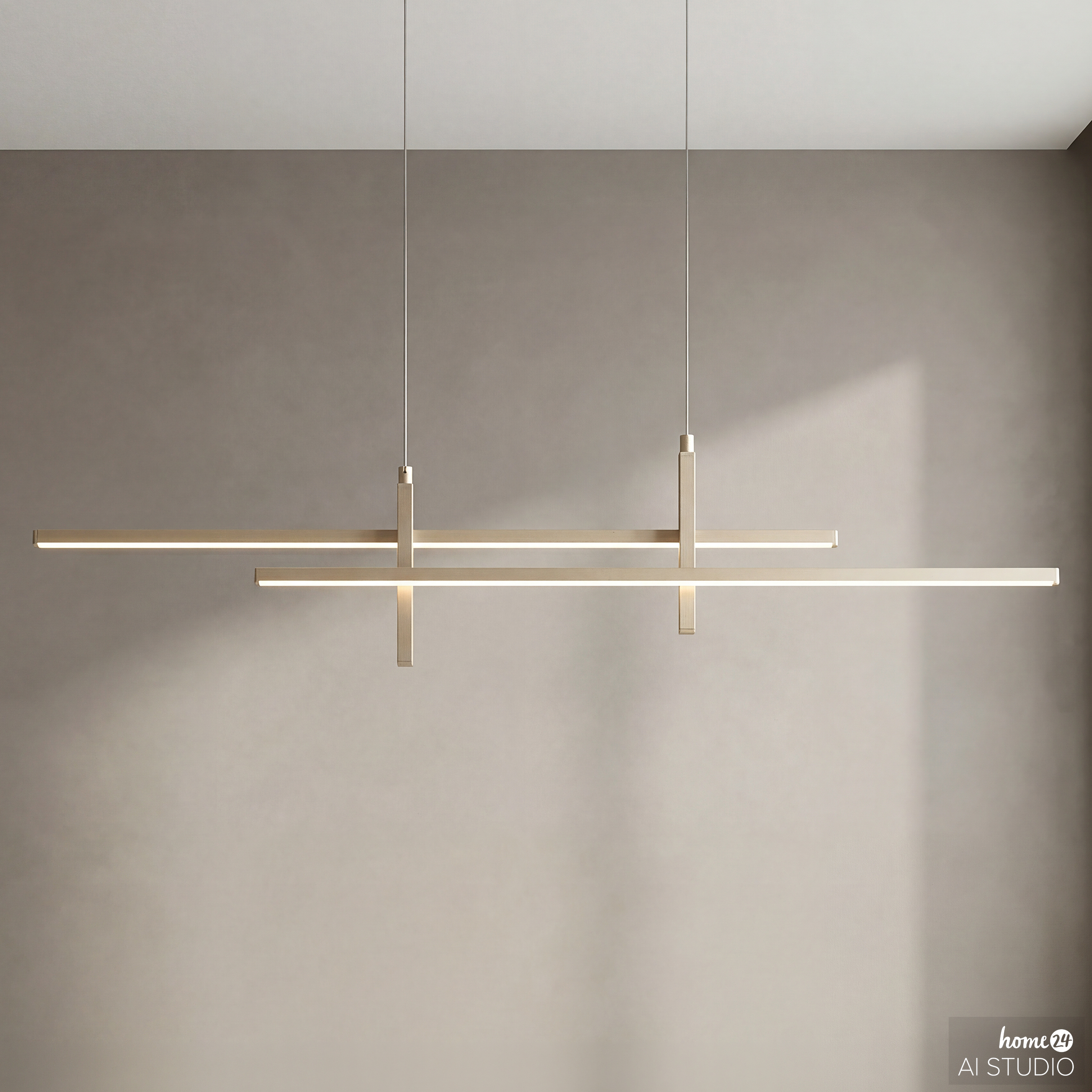 LED Pendant Light Trepiliano 1-Light Aluminum Sand