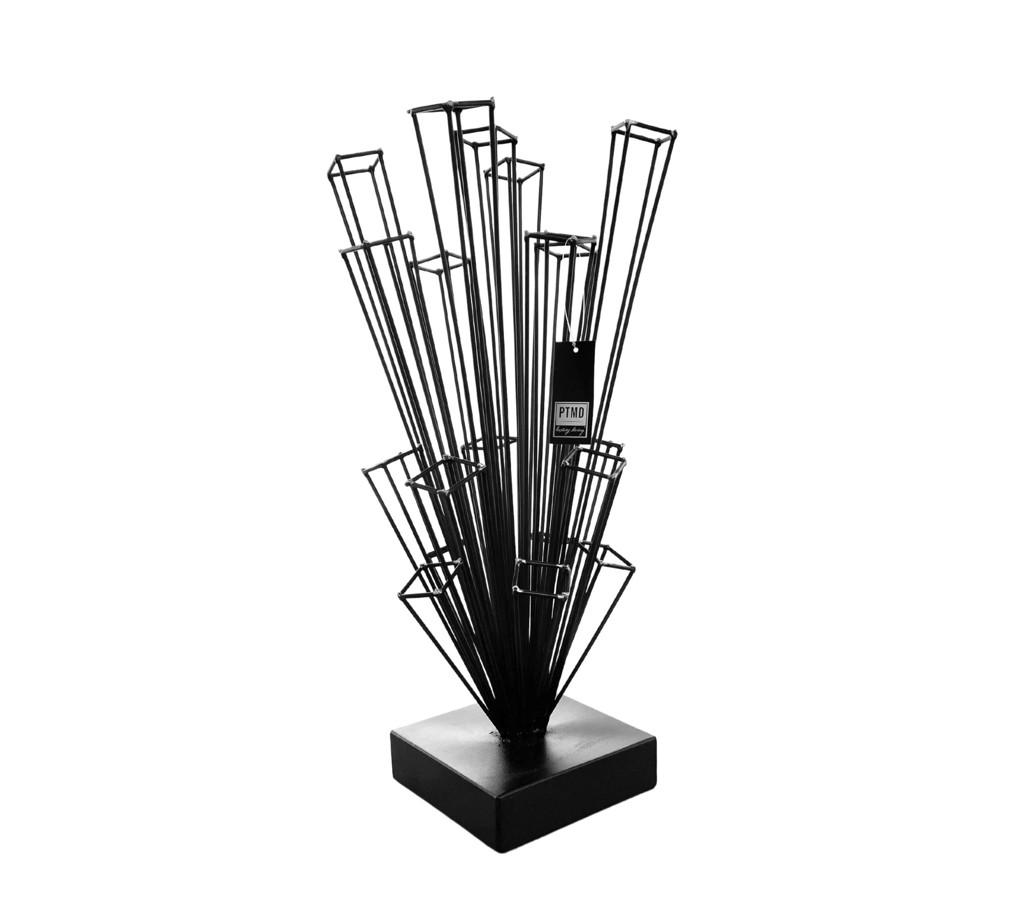 Designobjekt Metall Schwarz