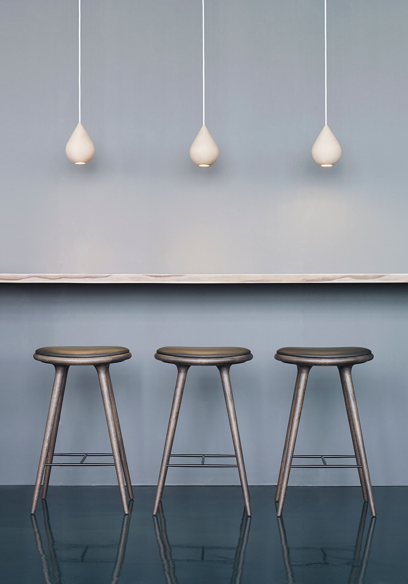 Highstool Barhocker Braun