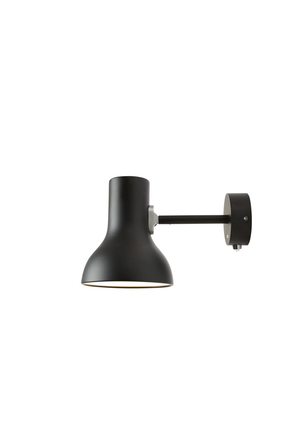Type 75™ Mini Wandleuchte Schwarz