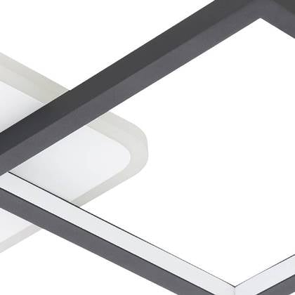 Gafares LED Ceiling Light Metal Black