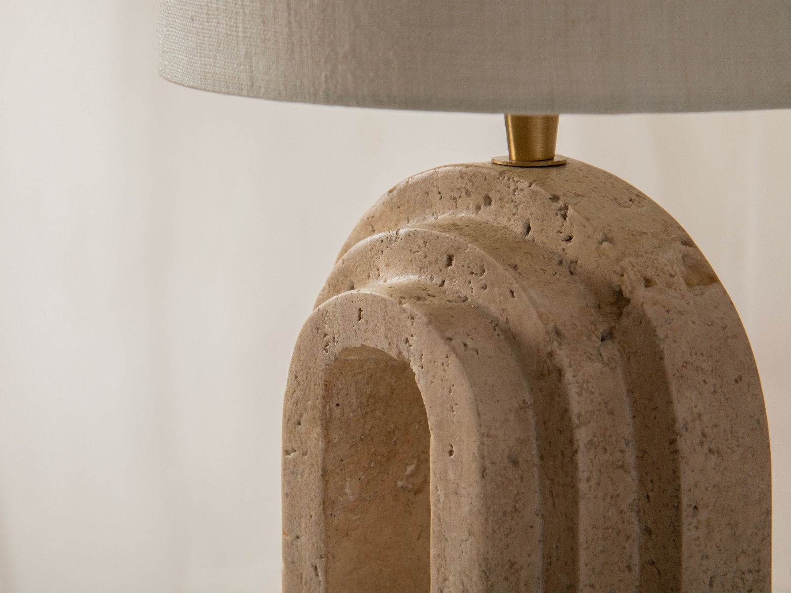Table lamp Doris Beige 20x20x44cm