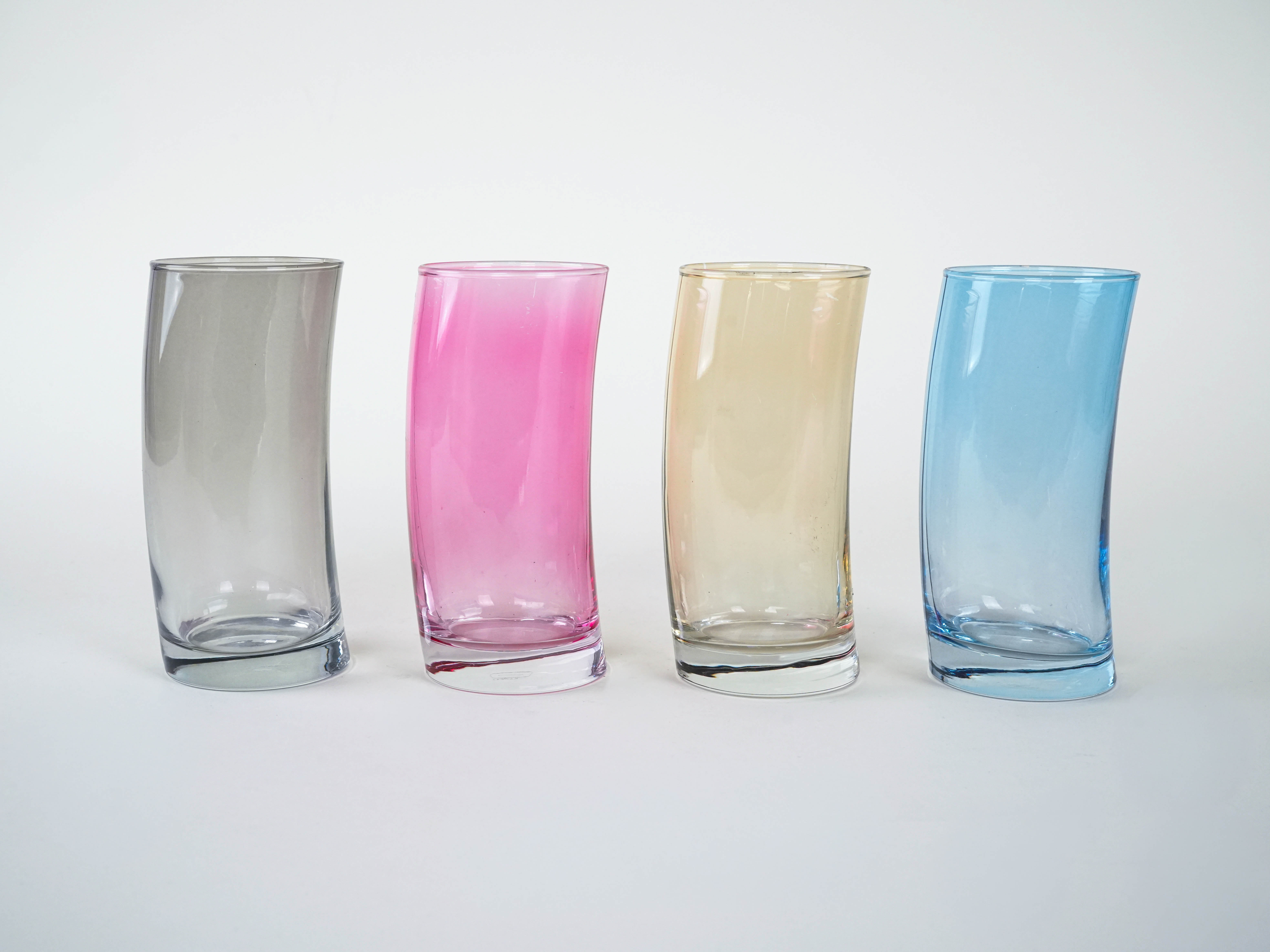 Glasses-Set Multicolored 1980s