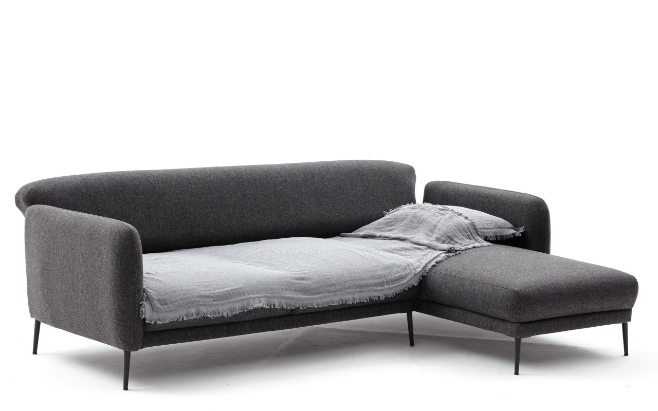 Venus Sofa Récamiere Rechts Anthrazit