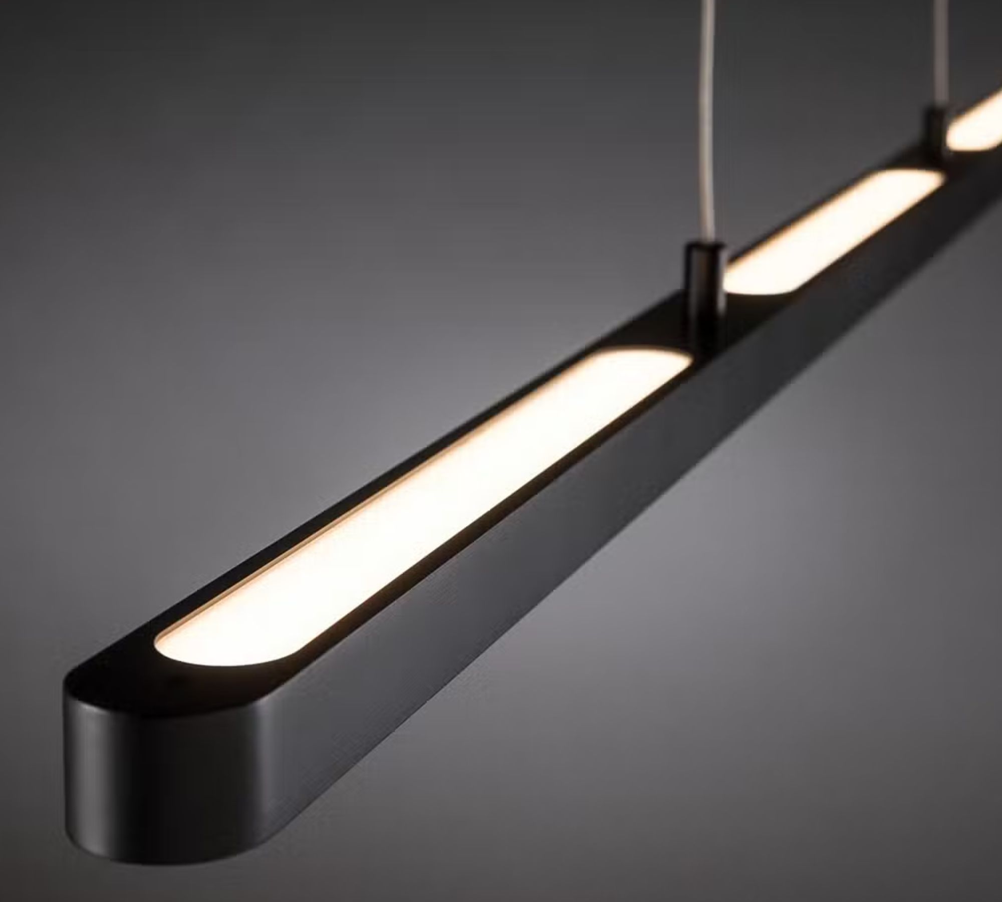 Pendelleuchte 1-flammig Metall Schwarz