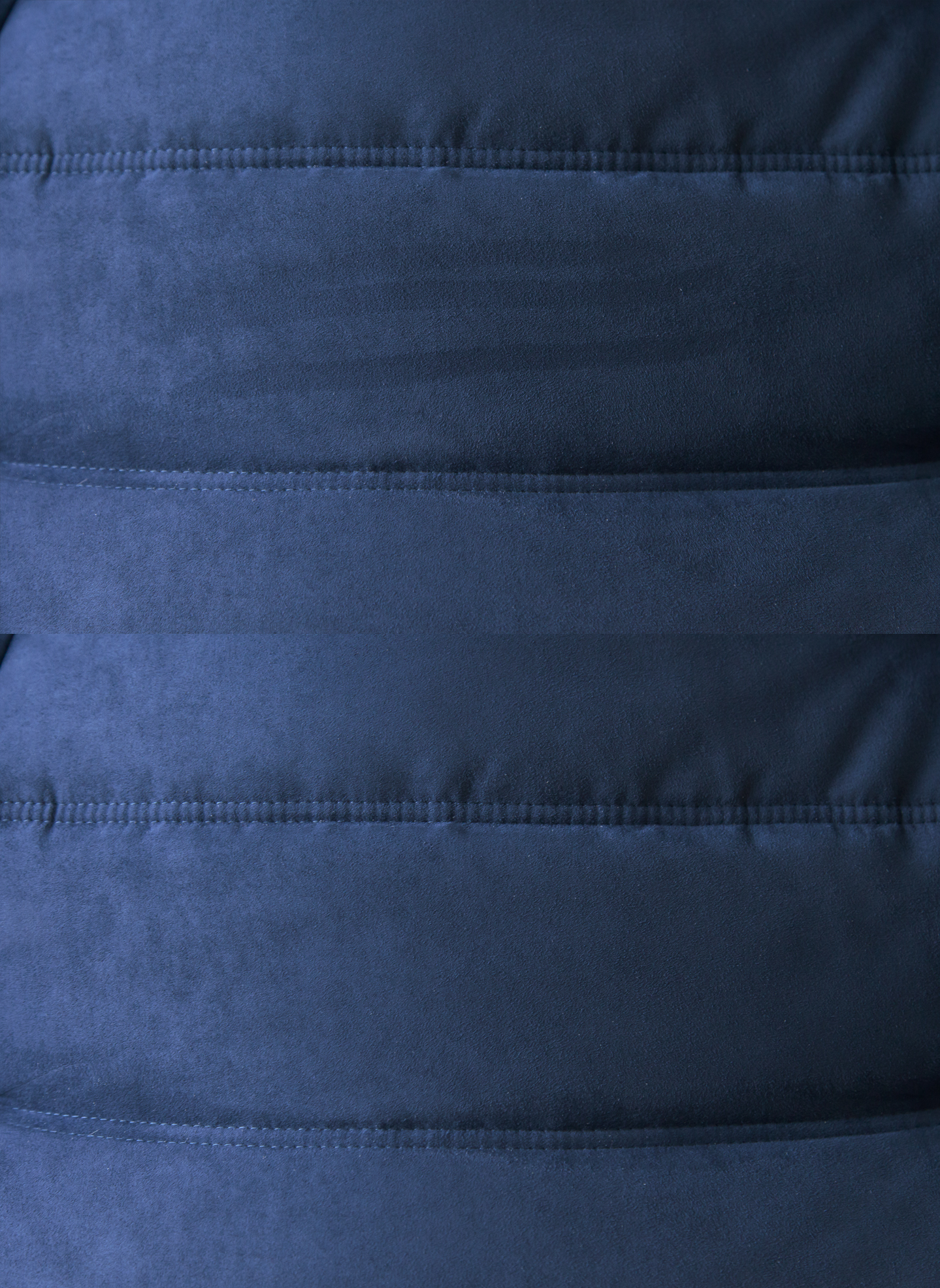 Togo Sofa 3-Sitzer Textil Marineblau