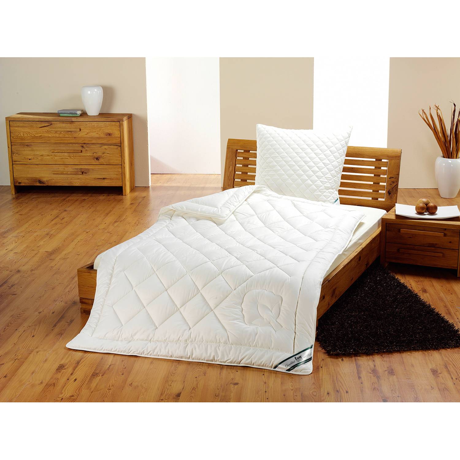 Four-seasons duvet Cotton White