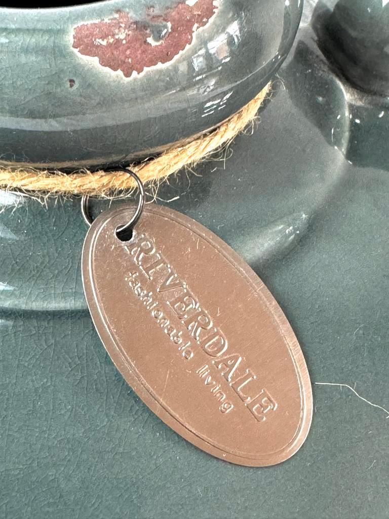 Zierkrug Dekorativ Grün 20x26cm