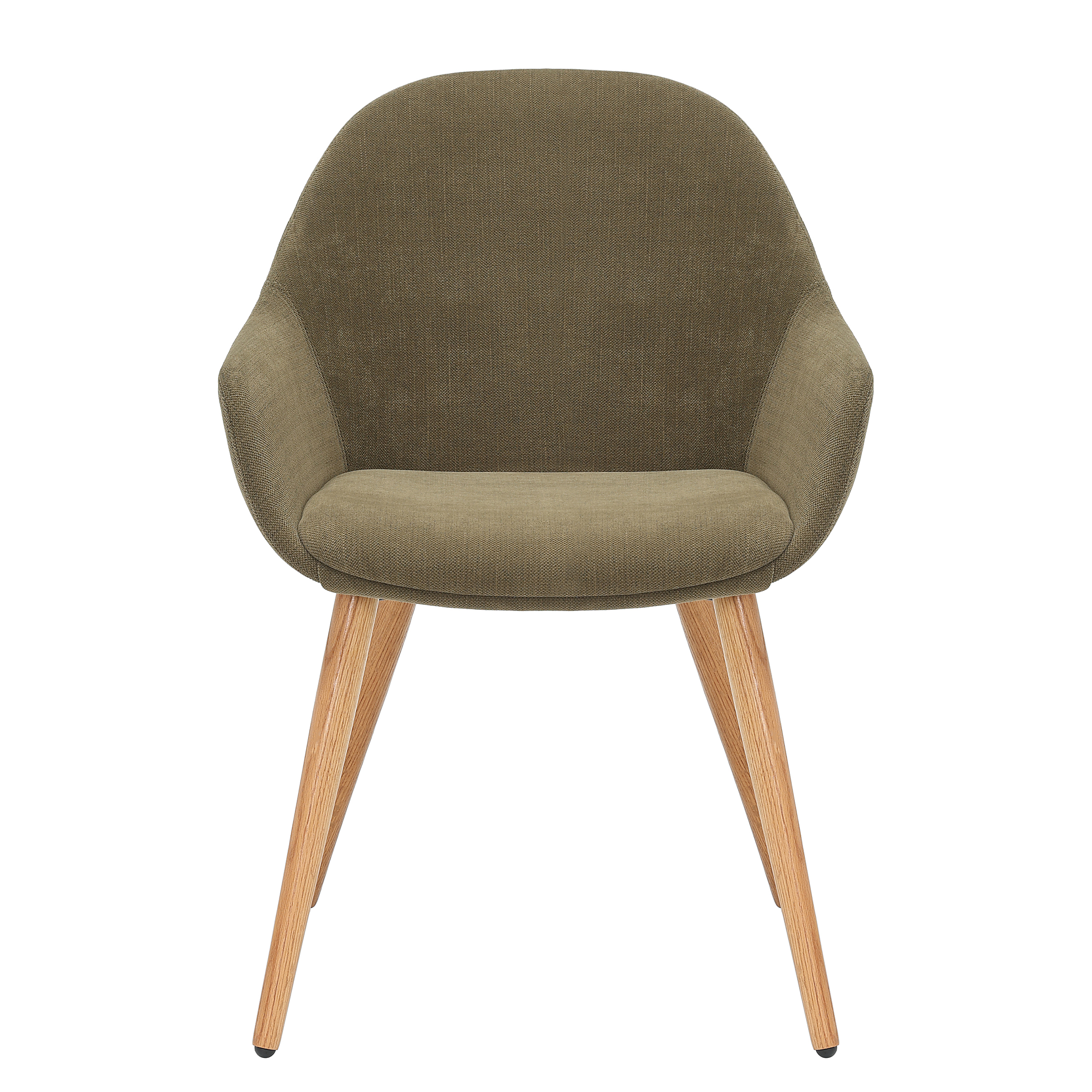 Senteo Armlehnenstuhl 2er-Set Olivgrün