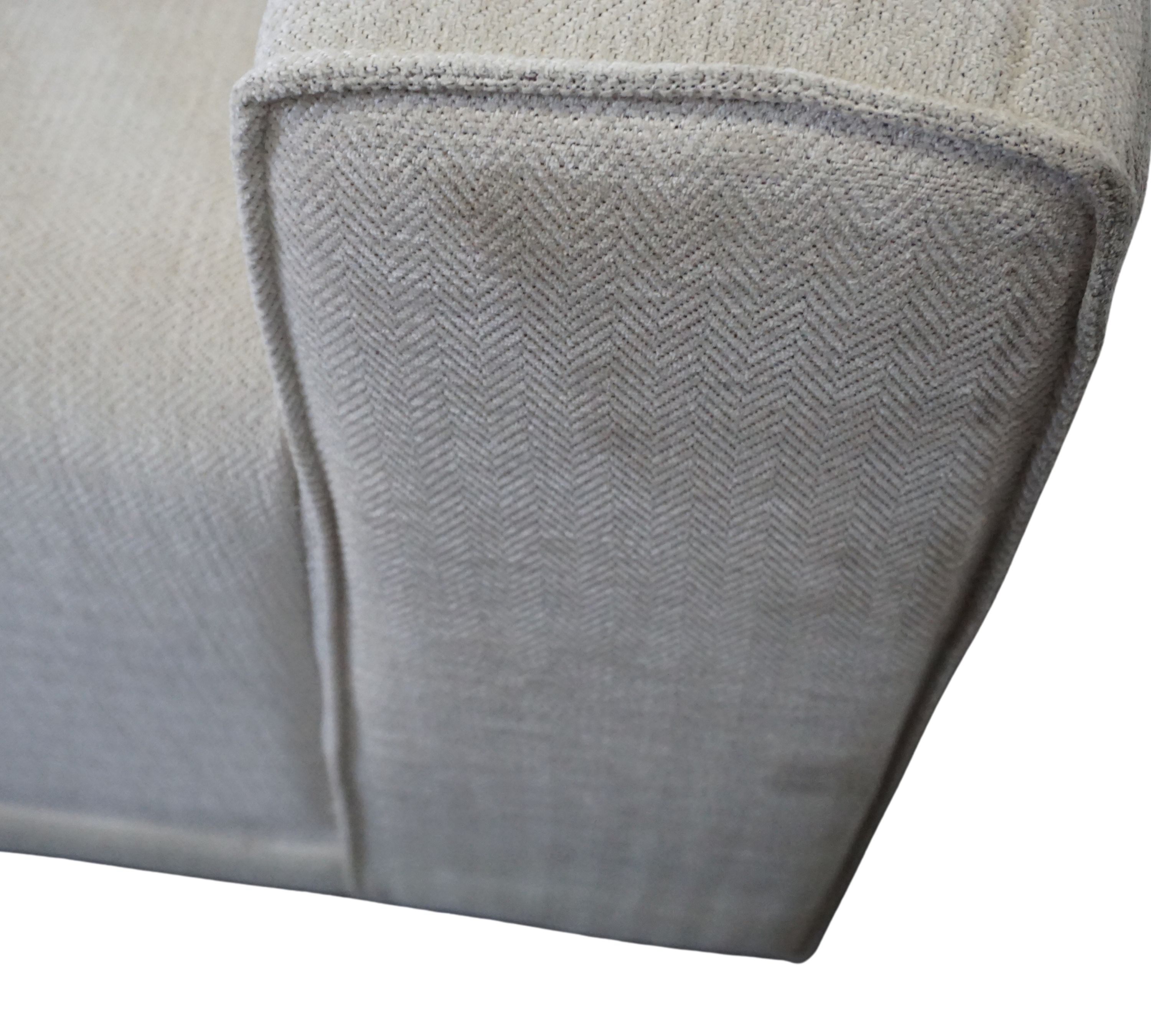 Modernes Sofa Récamiere Rechts Beige