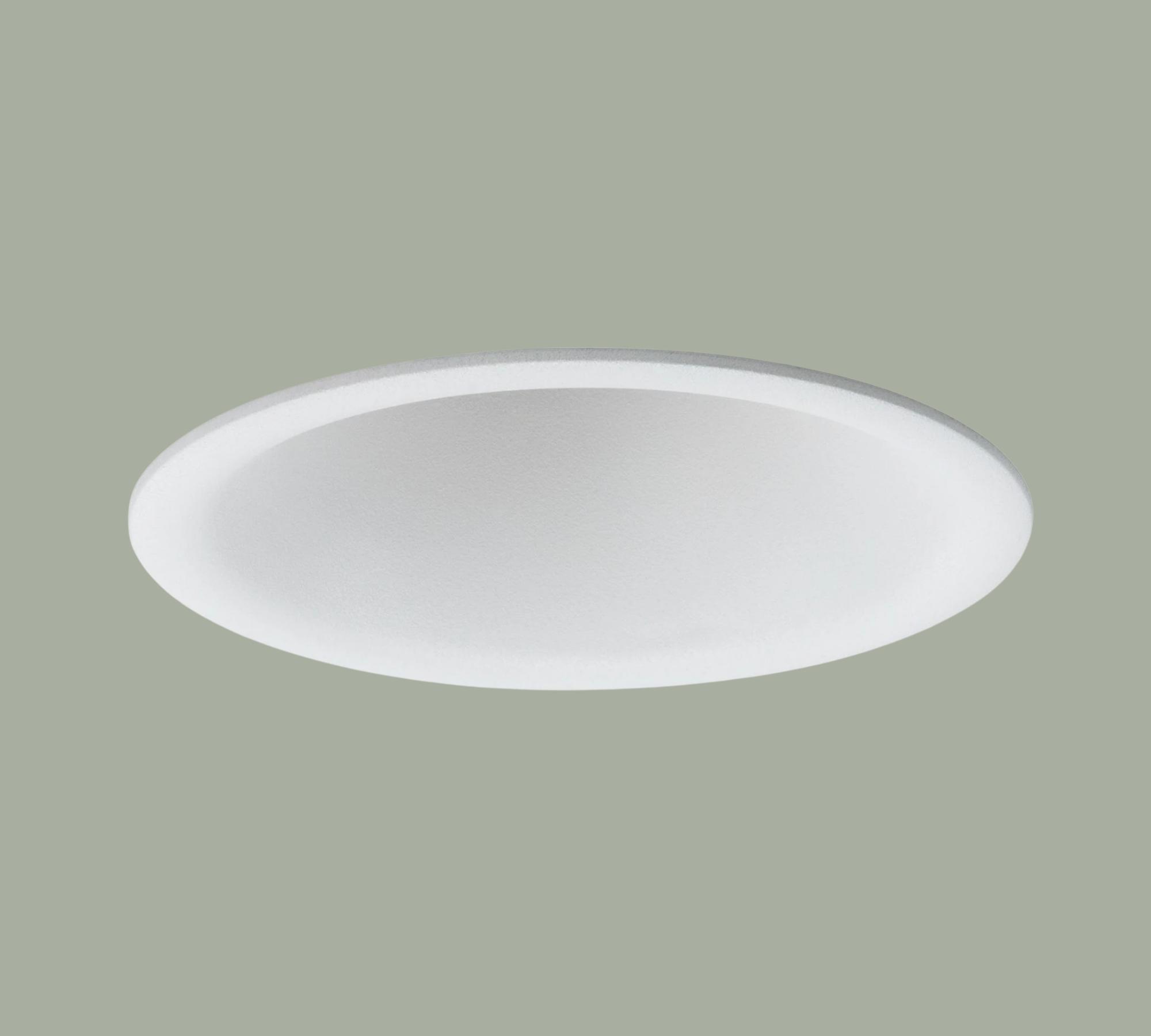 3-flame recessed spotlight acrylic glass white