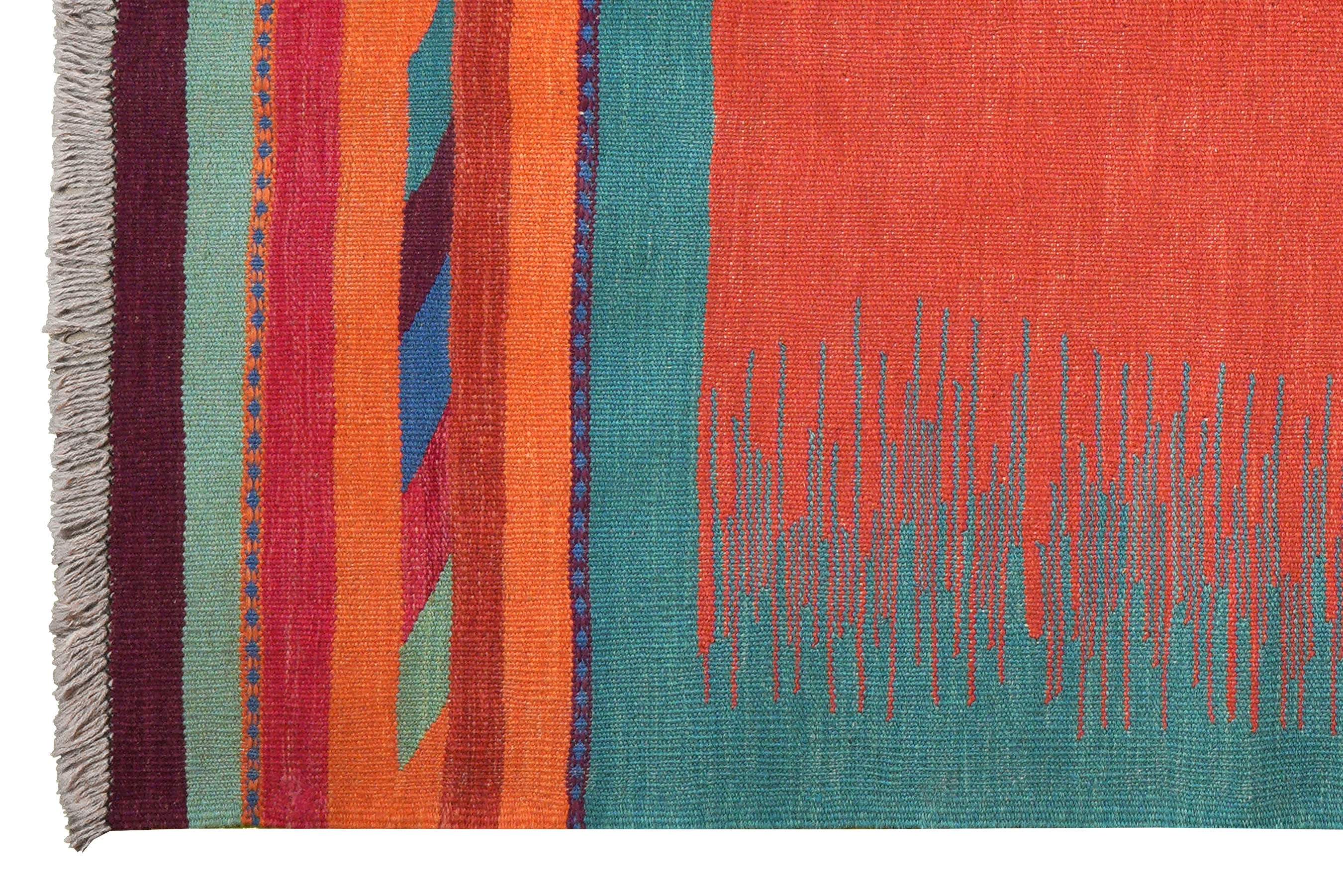 Kilim Gashgai Teppich Mehrfarbig