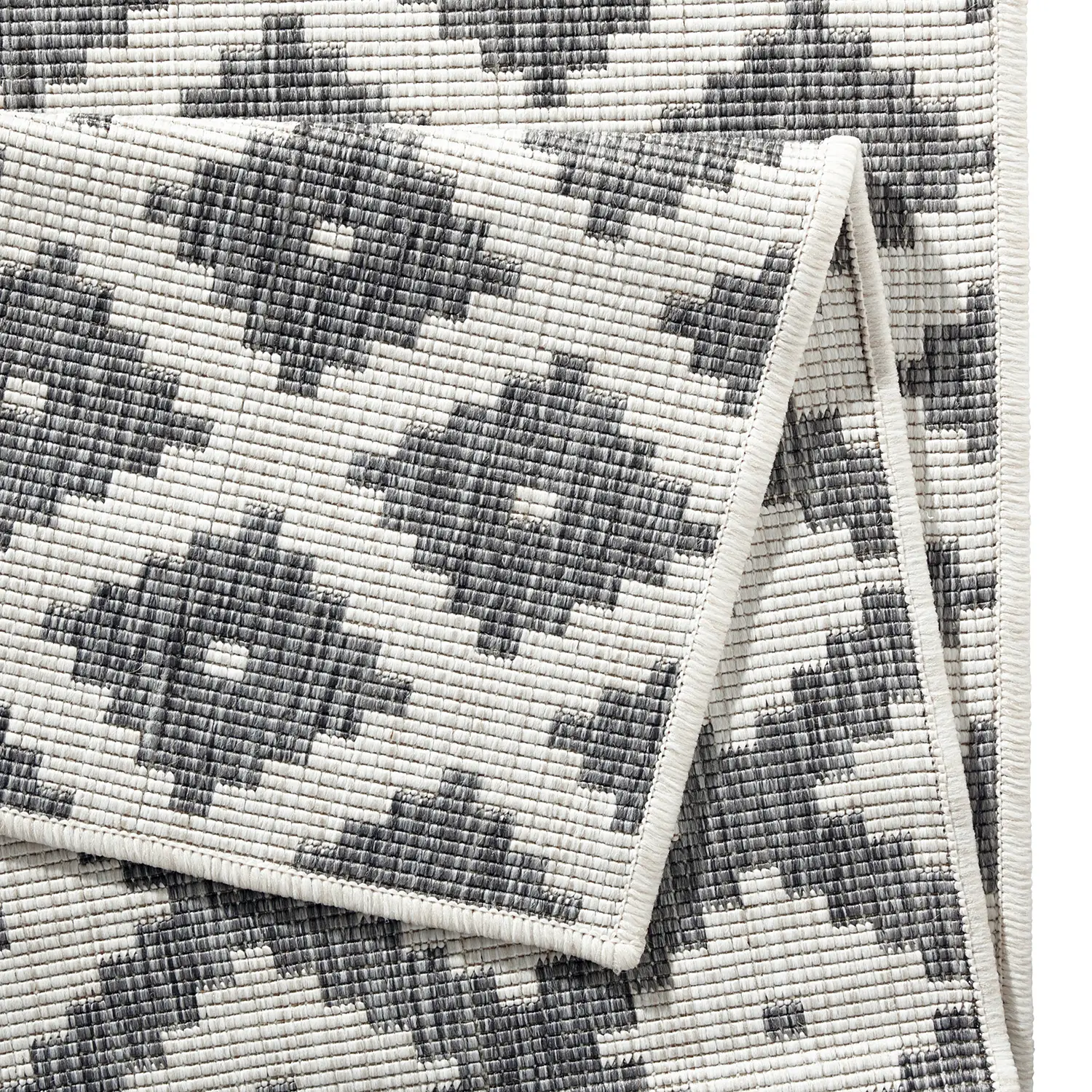 Nizza In-/Outdoorteppich Grau