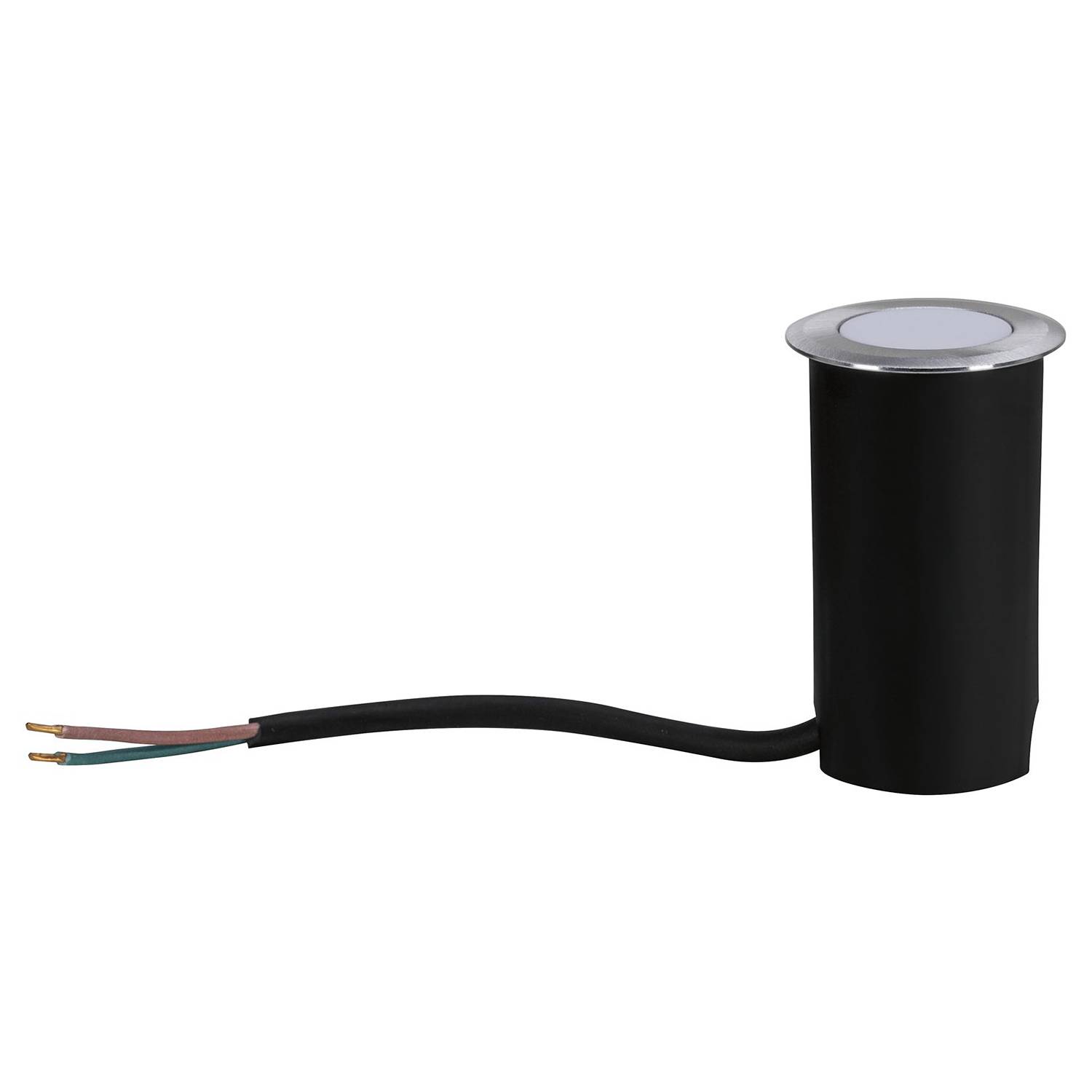 Recessed spotlight Abee I Stainless steel 1-light