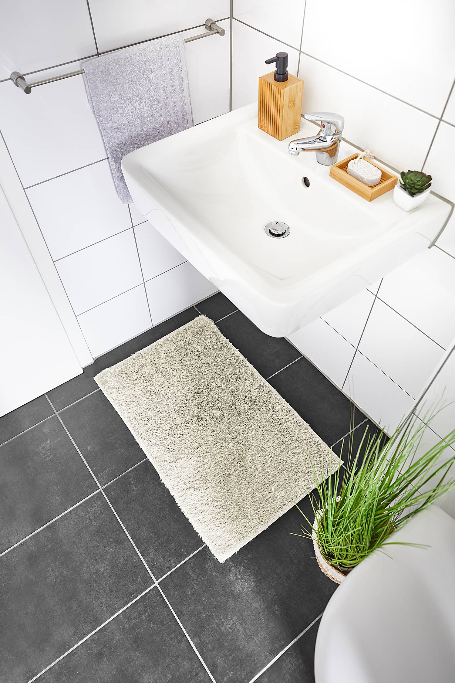 Florida Badematte Beige 40 x 60 cm