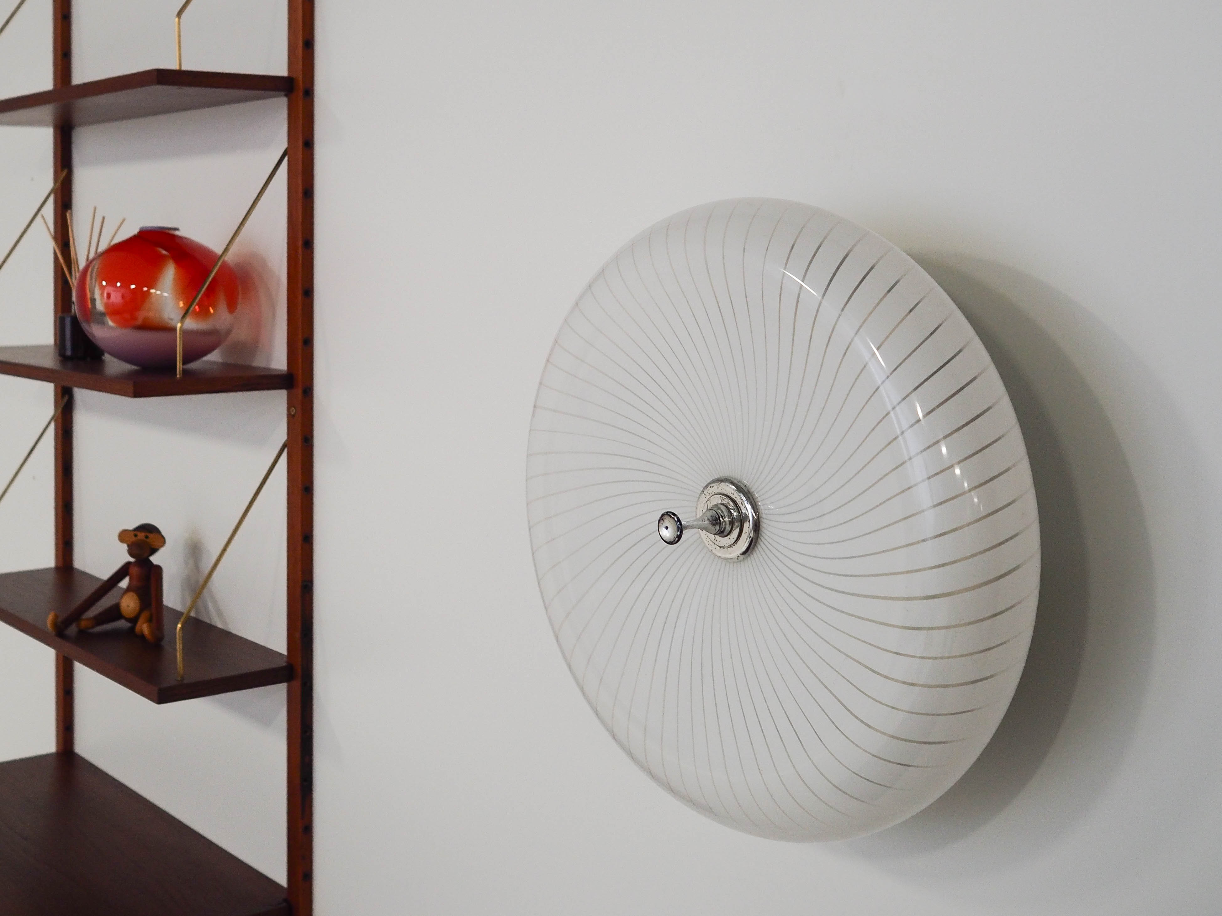 Wall lamp Transparent 1970s