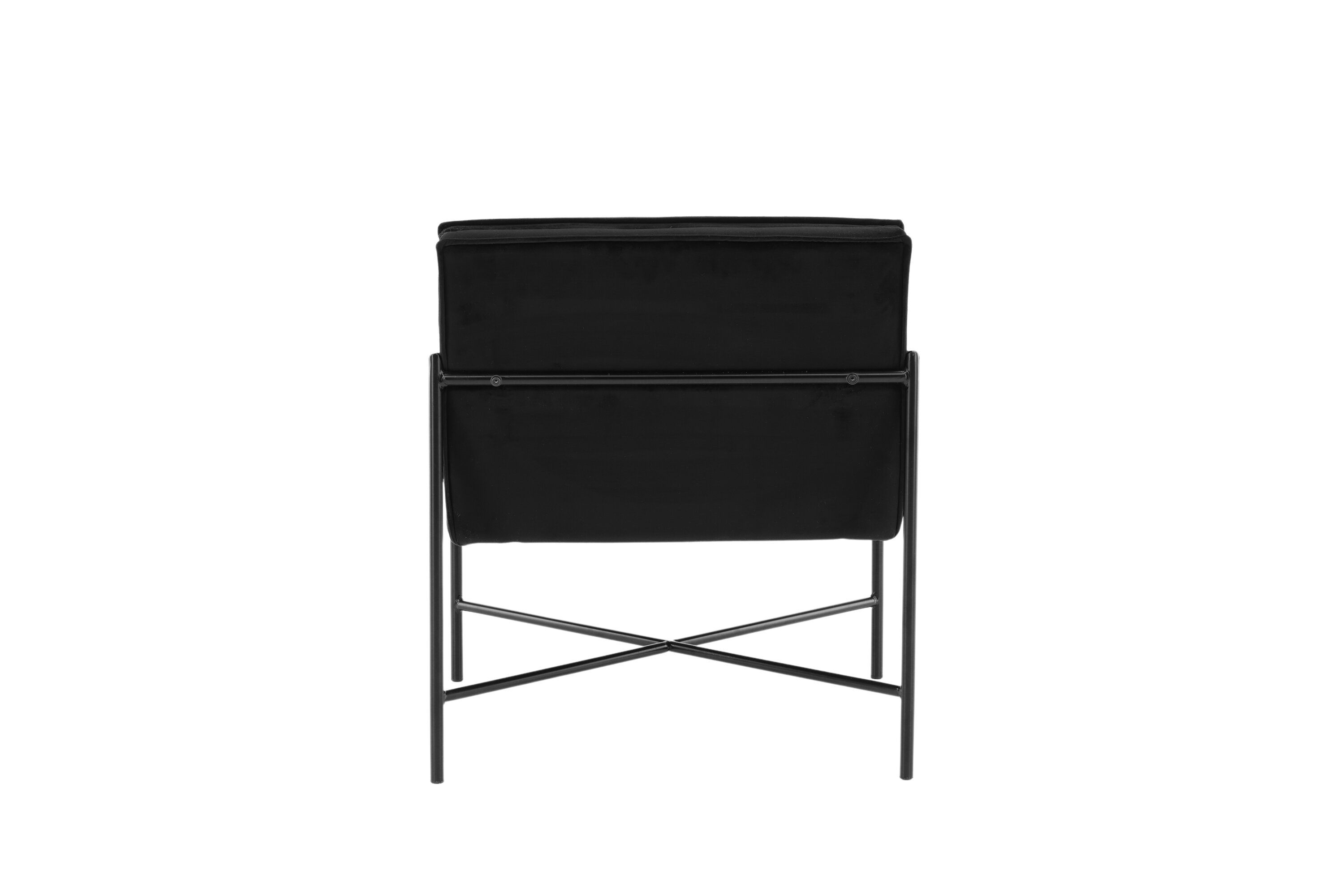 Rakel Armchair Velvet Black