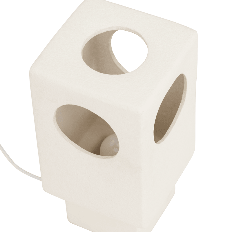 Lycka Table Lamp Ceramic White