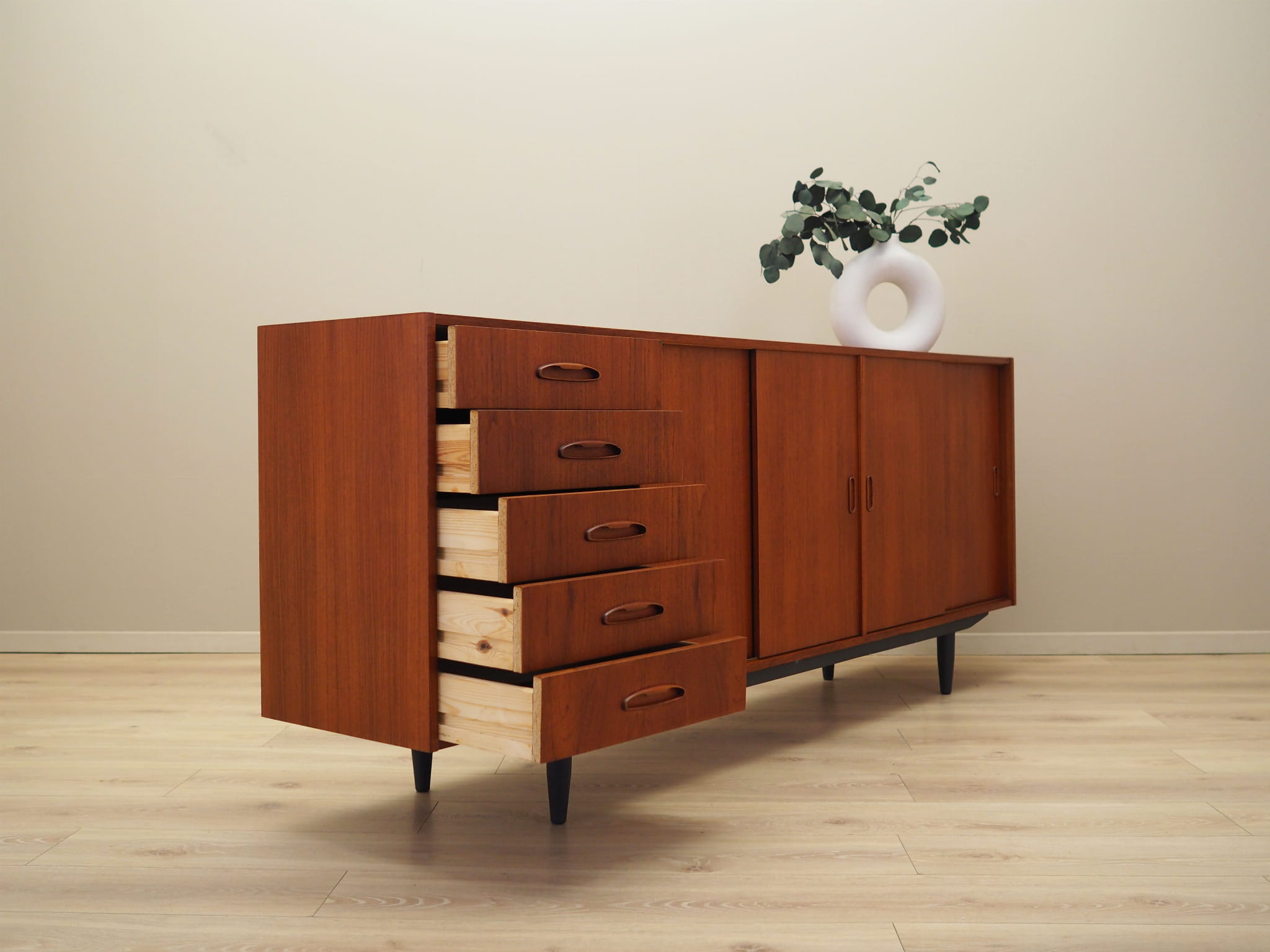 Sideboard Teakholz 1970er Jahre