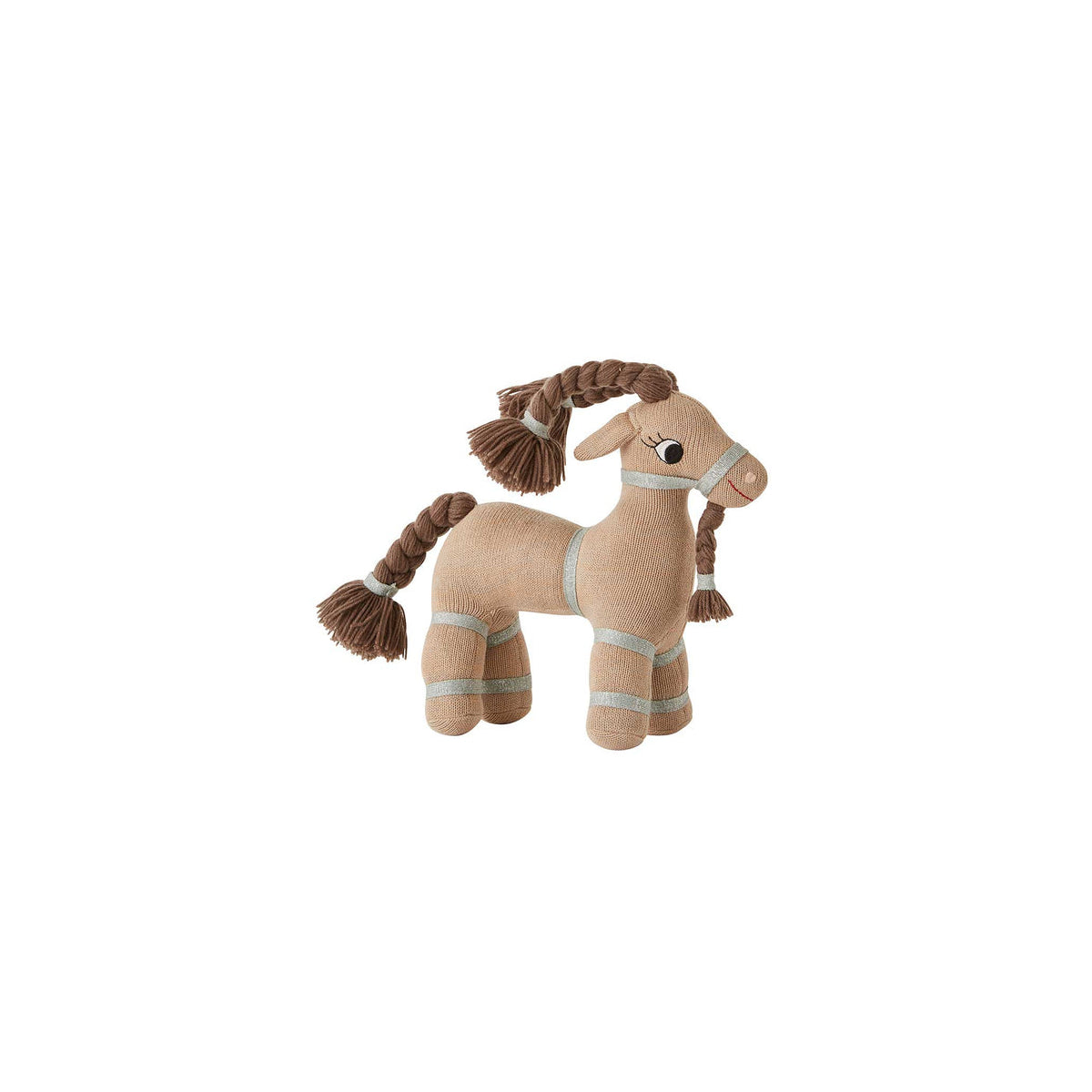 Billy Cuddly Toy Goat Organic Cotton Brown