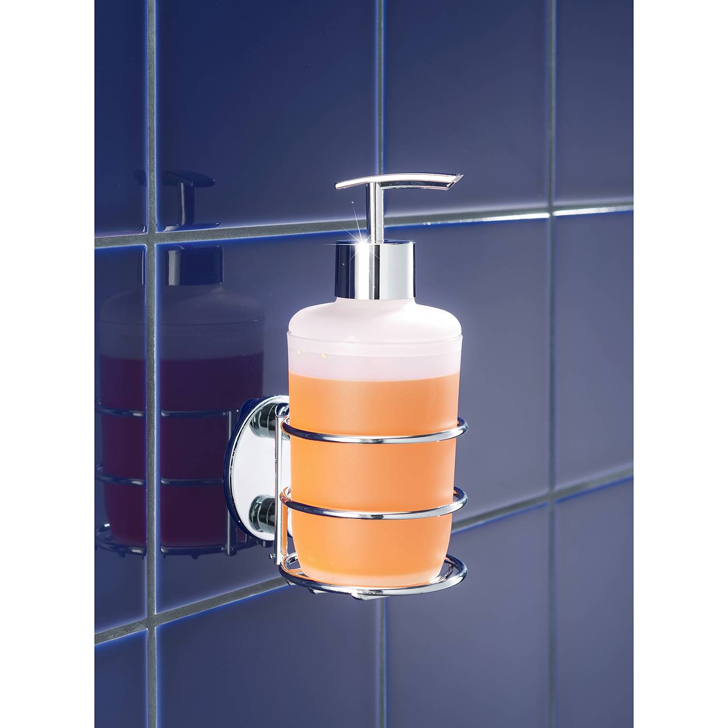 Turbo-Loc soap dispenser Silver