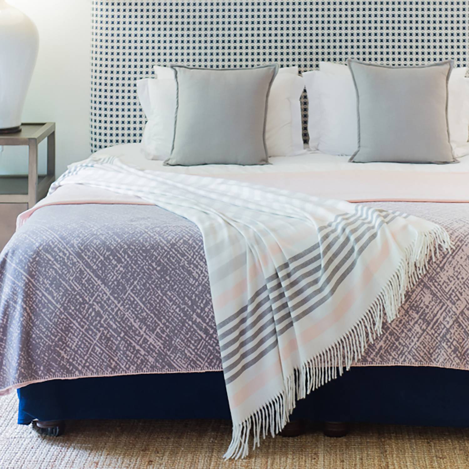 Plaid Melody Fifth Avenue Webstoff Matt Sand
