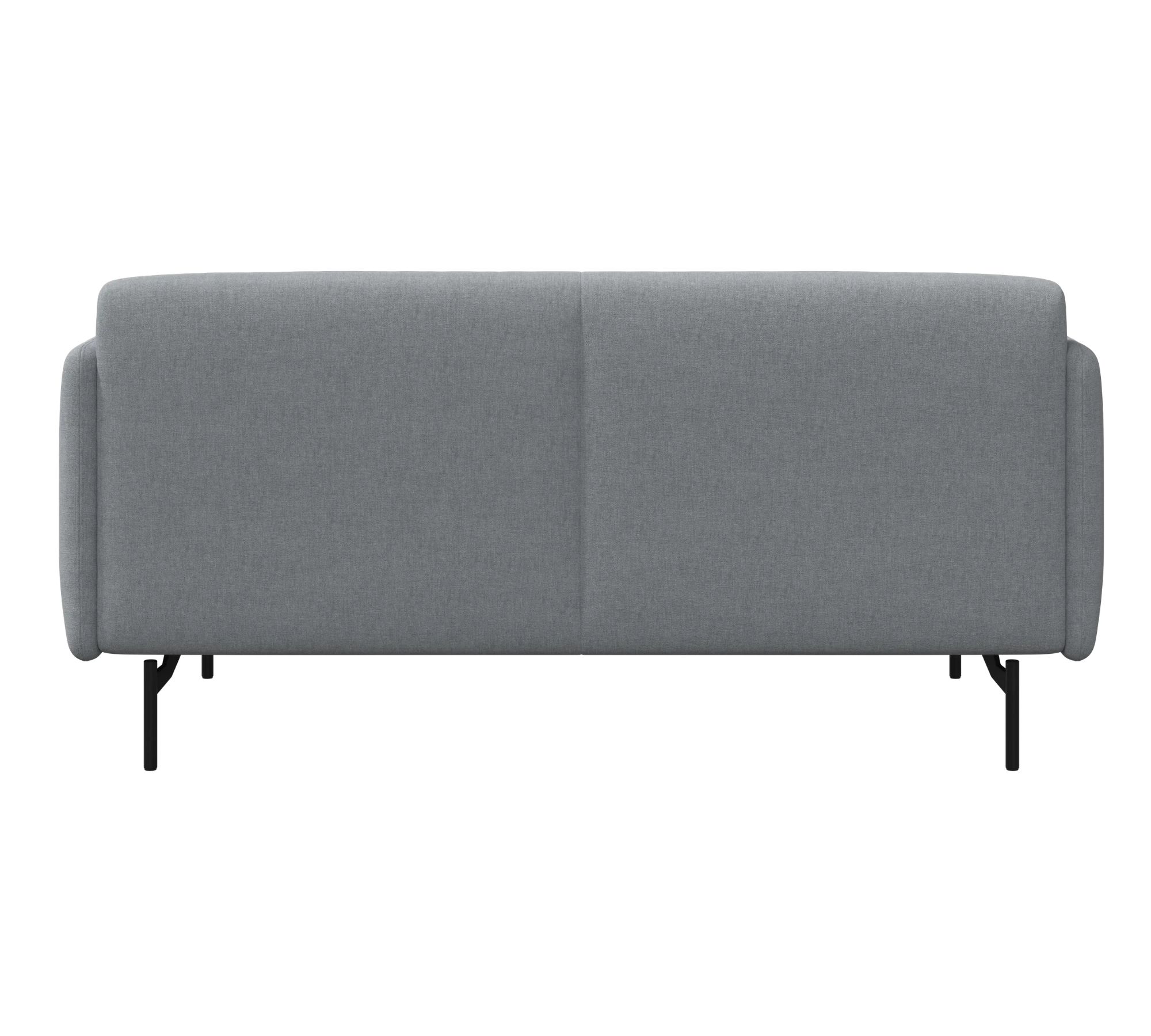 Berne Sofa 2-Sitzer Frisco-Stoff Hellgrau