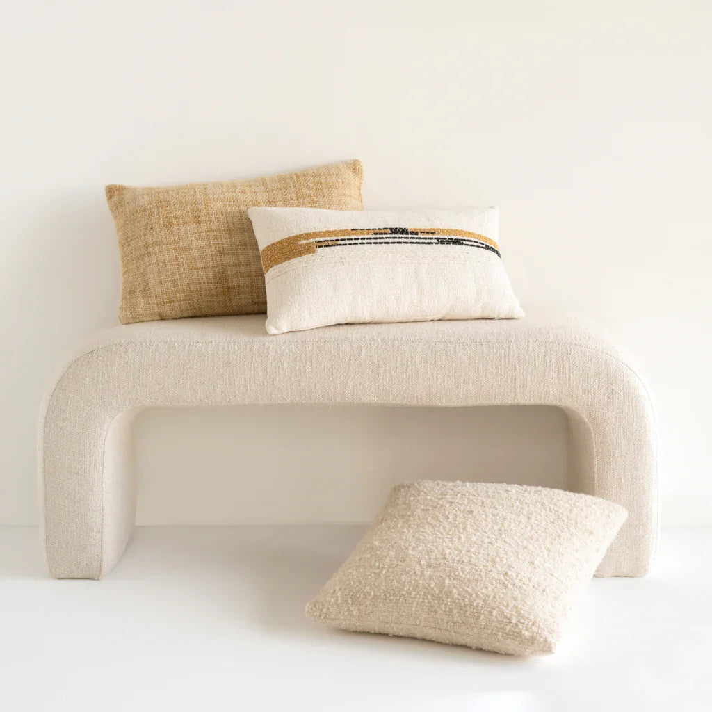 Erto Cushion Wool Natural