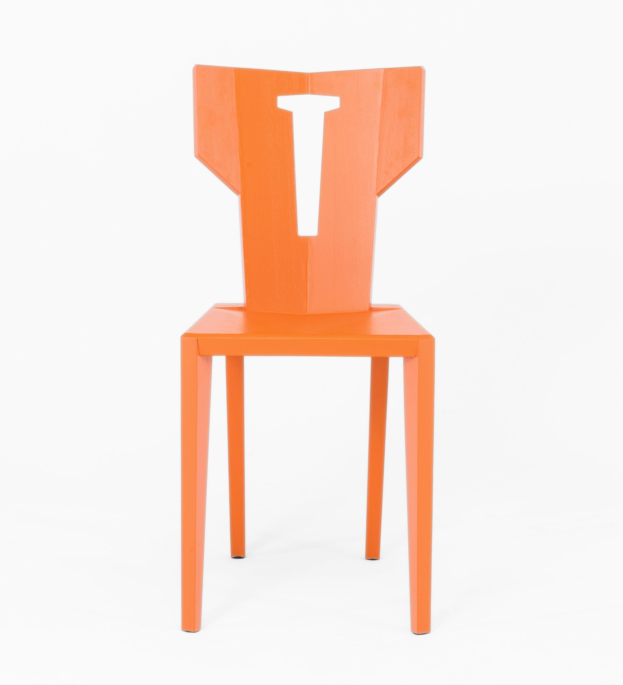 Stuhl aus Handarbeit Pegaz Chair Orange