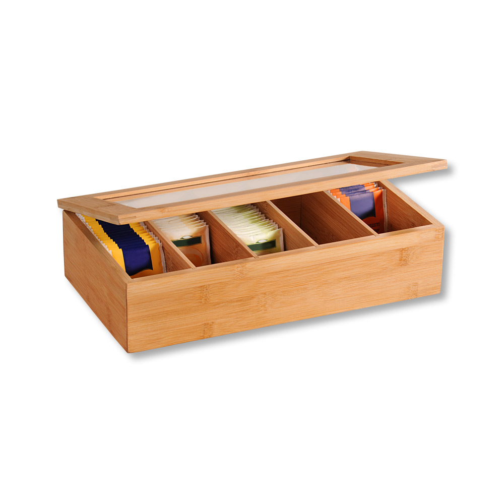 Achai Typ A Teebox Bambus Beige