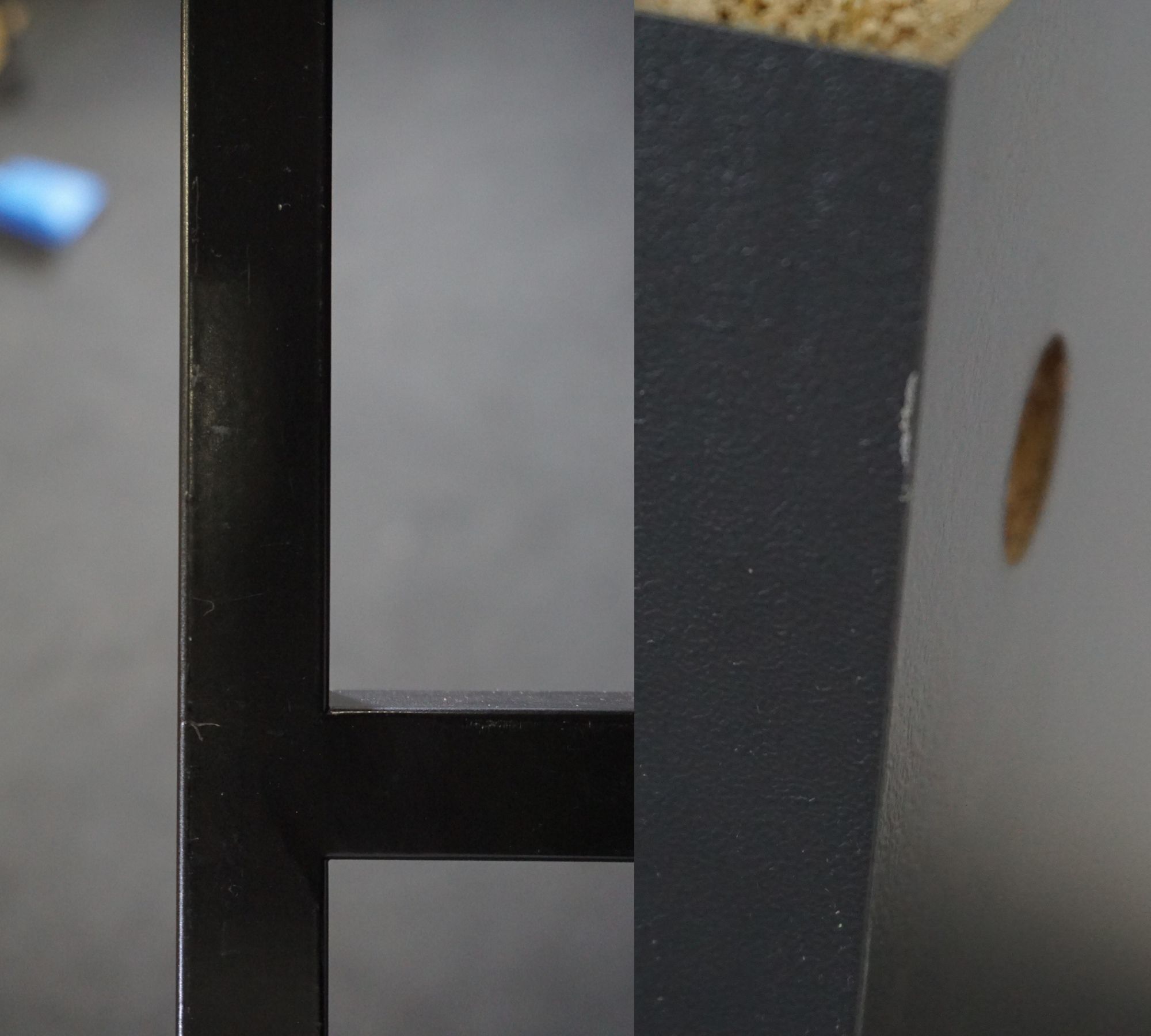 Luxury Sideboard Wood Veneer Black Anthracite