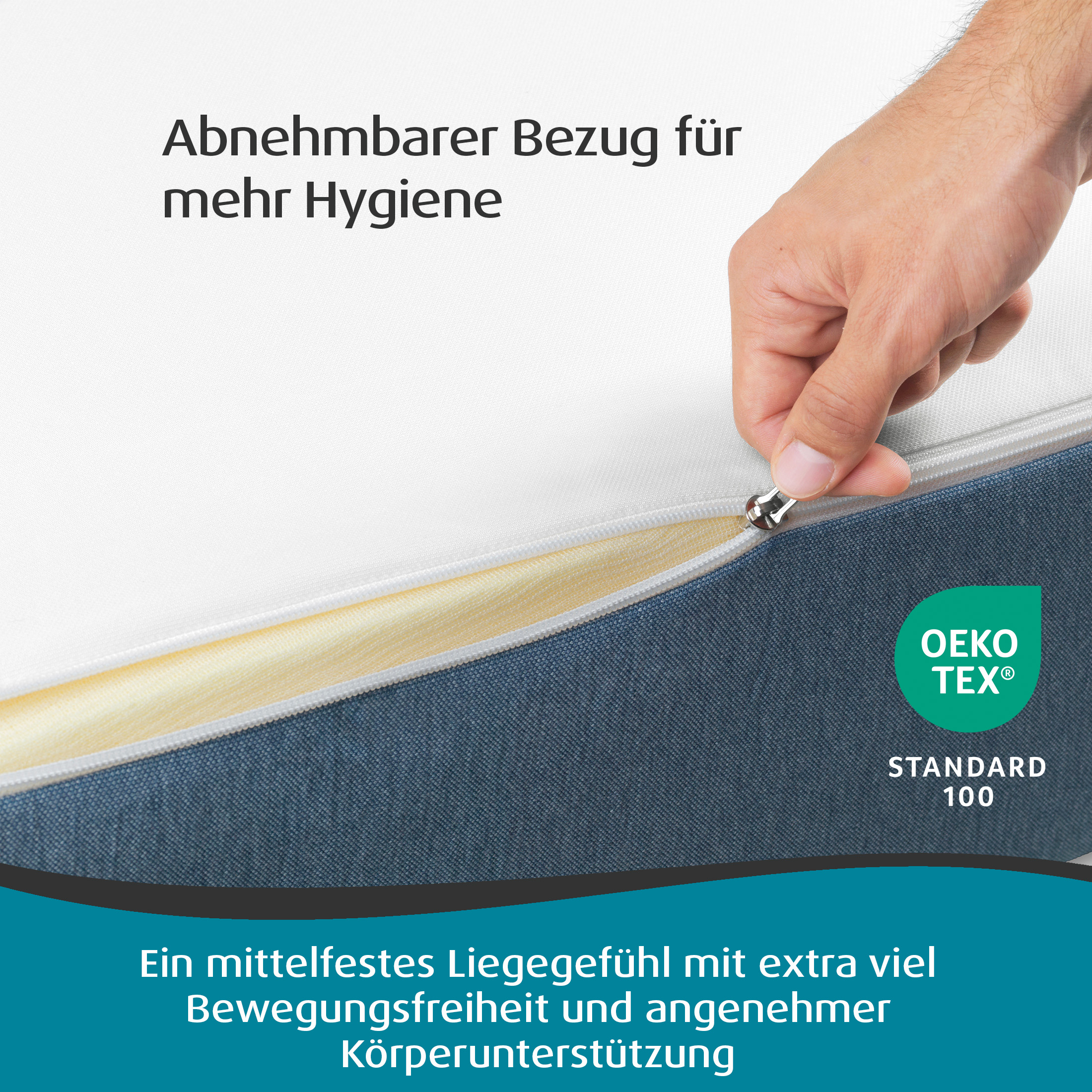 EASE® Matratze Medium 100 cm Breite
