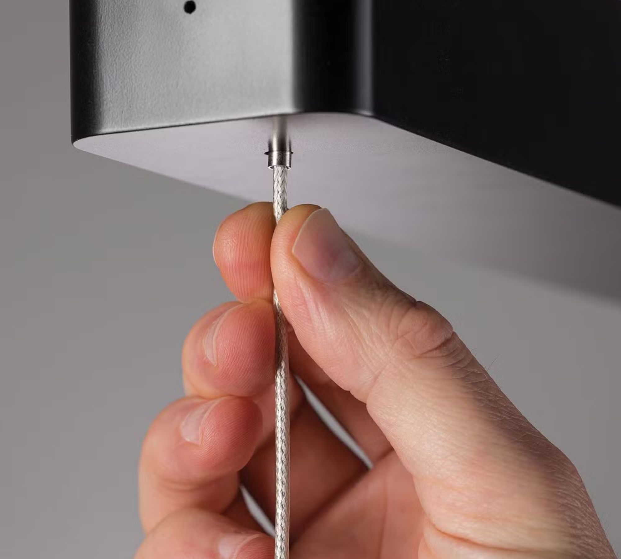 Pendelleuchte 1-flammig Metall Schwarz