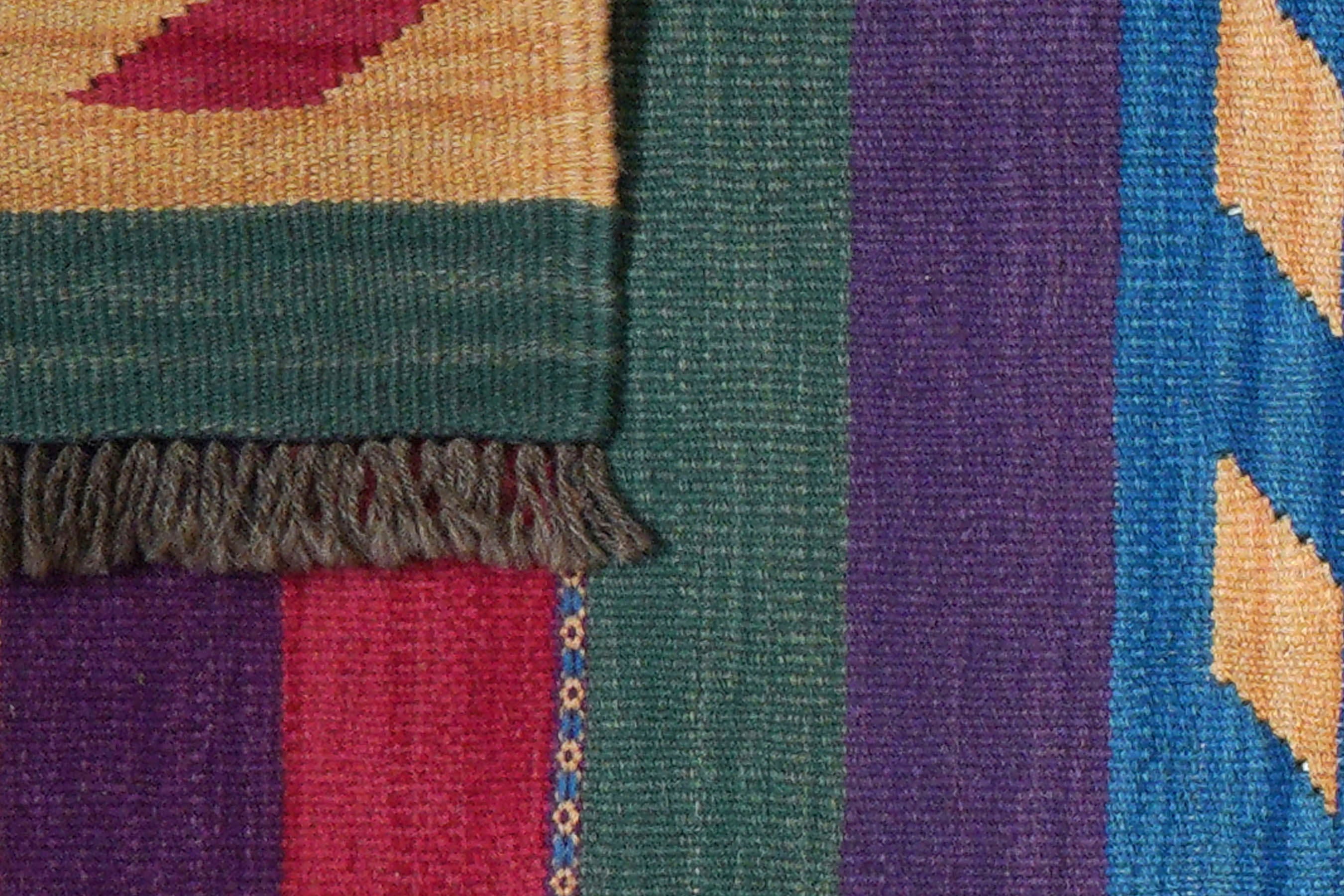 Kilim Gashgai Teppich Mehrfarbig