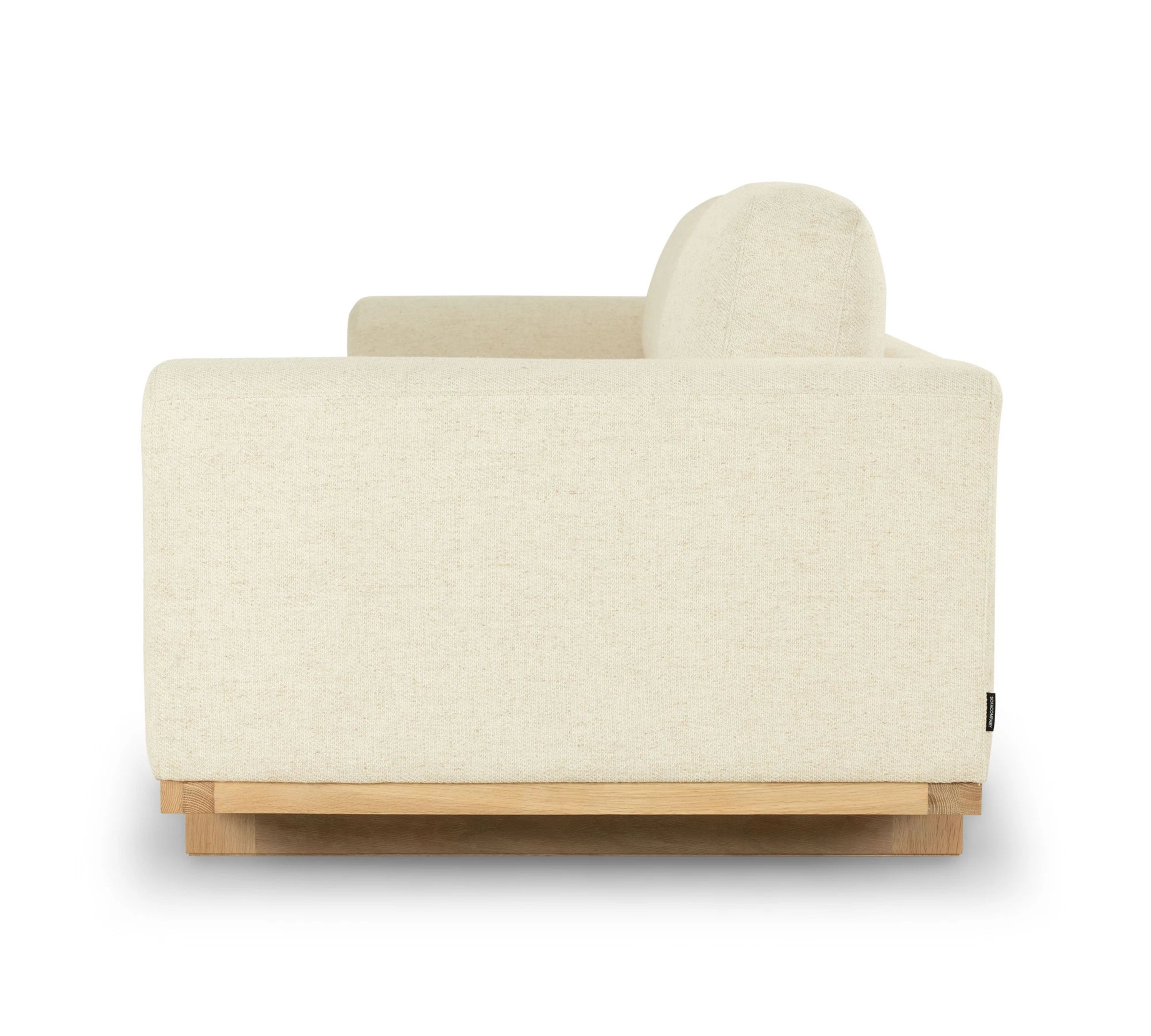 Aya Sofa 3.5-Seater Moonlight Sand