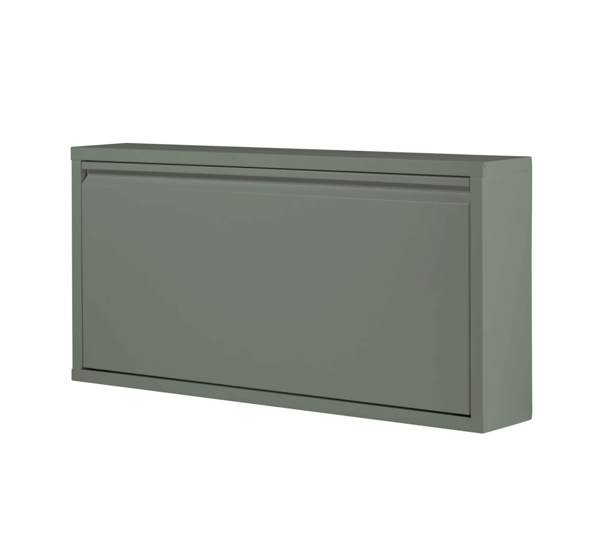 Schuhschrank Metall Grau