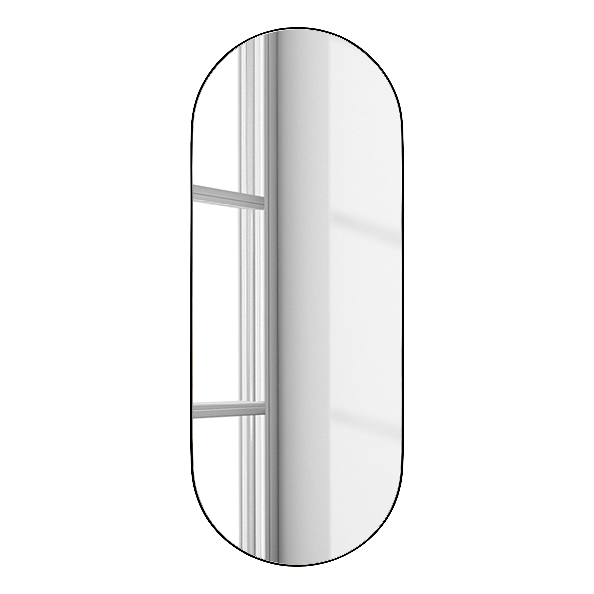 Lukima Spiegel Metall Schwarz