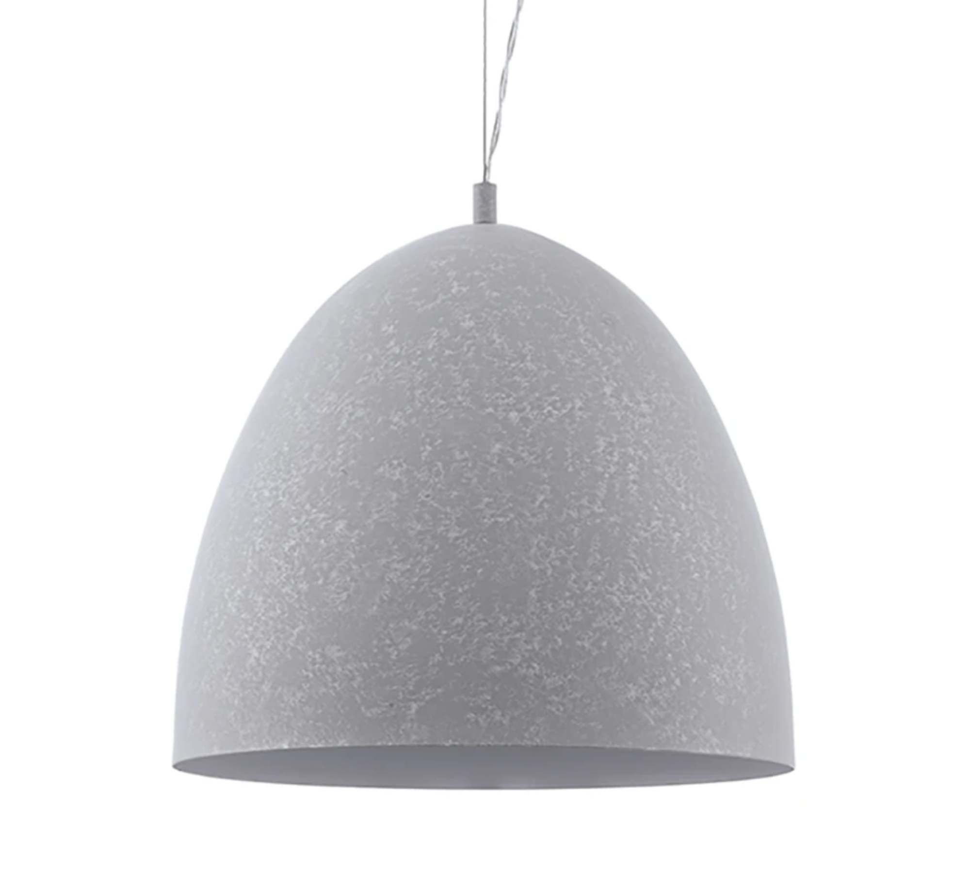 Pendant lamp Sarabia Steel powder-coated grey