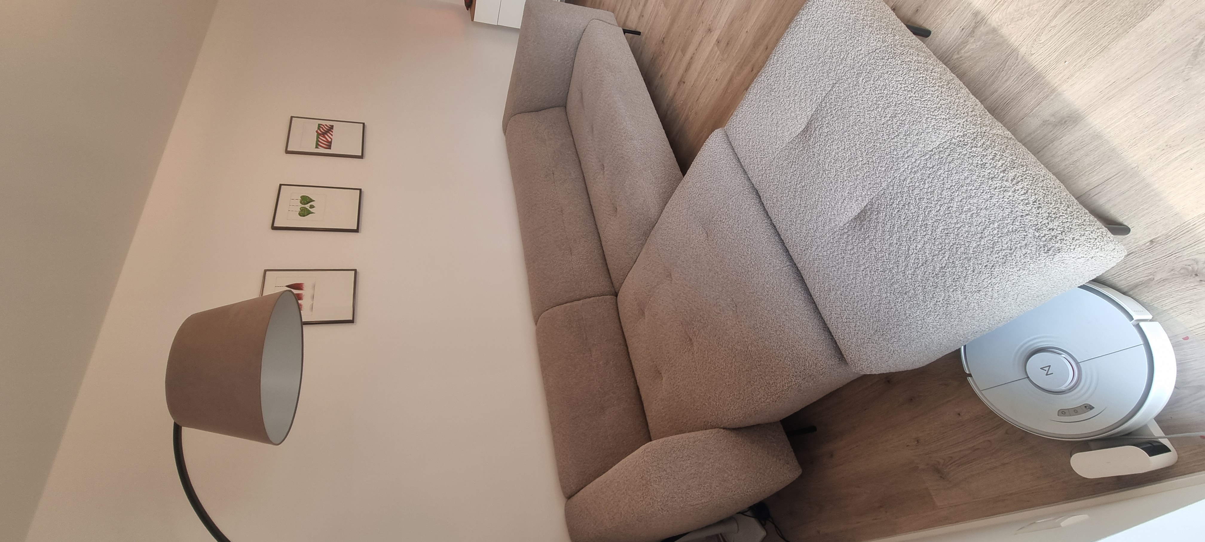 Corner sofa "Borre" left by By SIDDE + ottoman