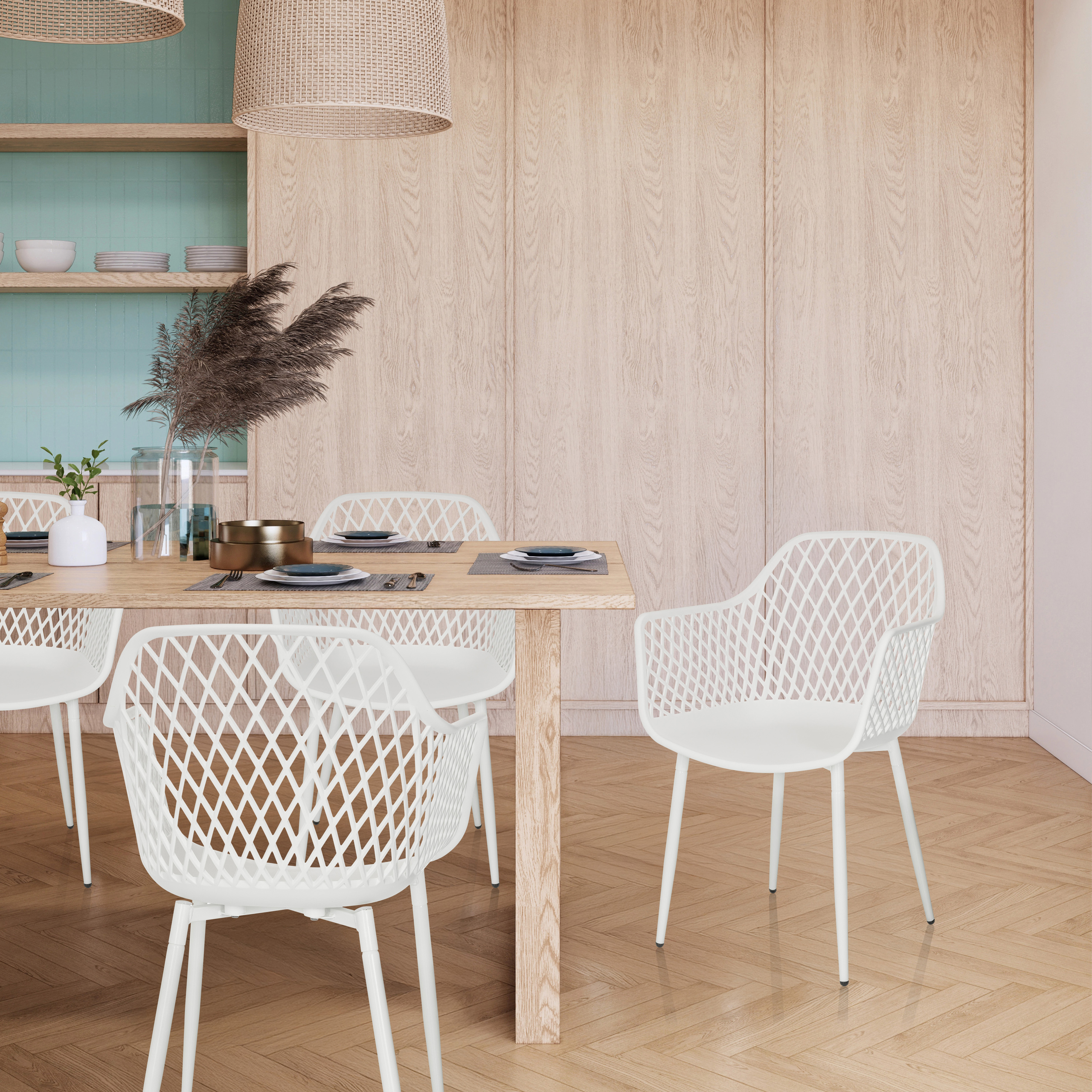 Begio L Armchair White