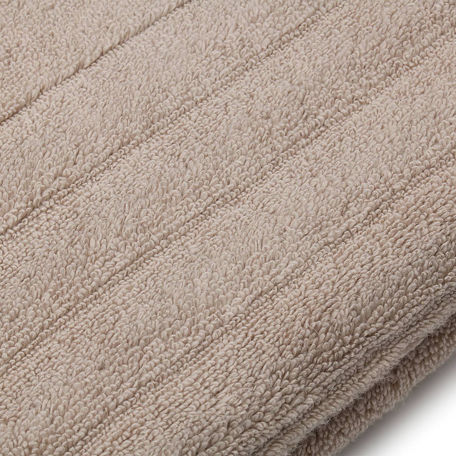 Milan Towel Bamboo Cotton Taupe 50x100cm