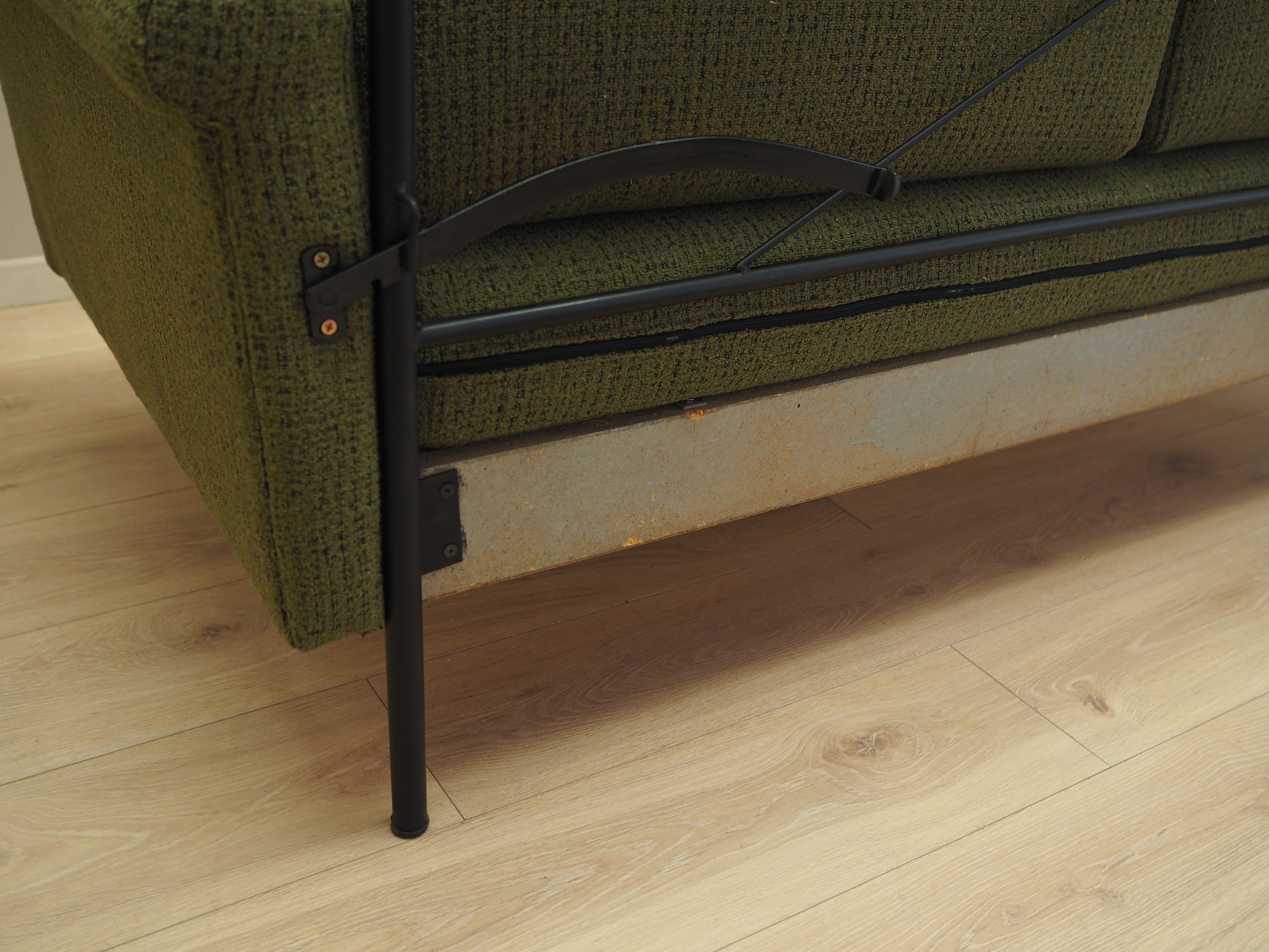 2-Sitzer Sofa Grün 1960er Jahre
